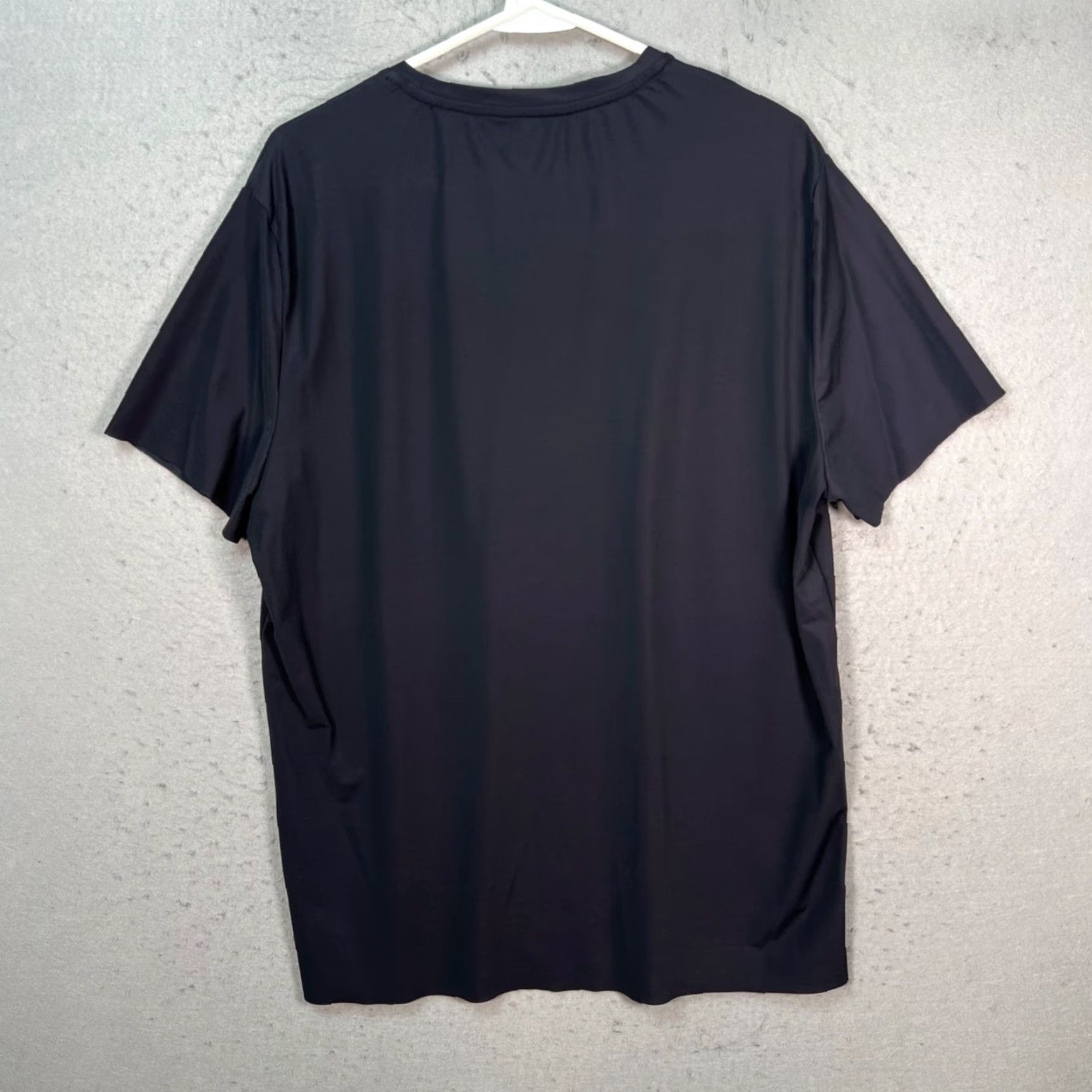 Commando VINTAGE Commando Womens XL Lightweight Athletic Performance T Shirt Black Nylon Blend Size XL / US 12-14 / IT 48-50 - 2 Thumbnail