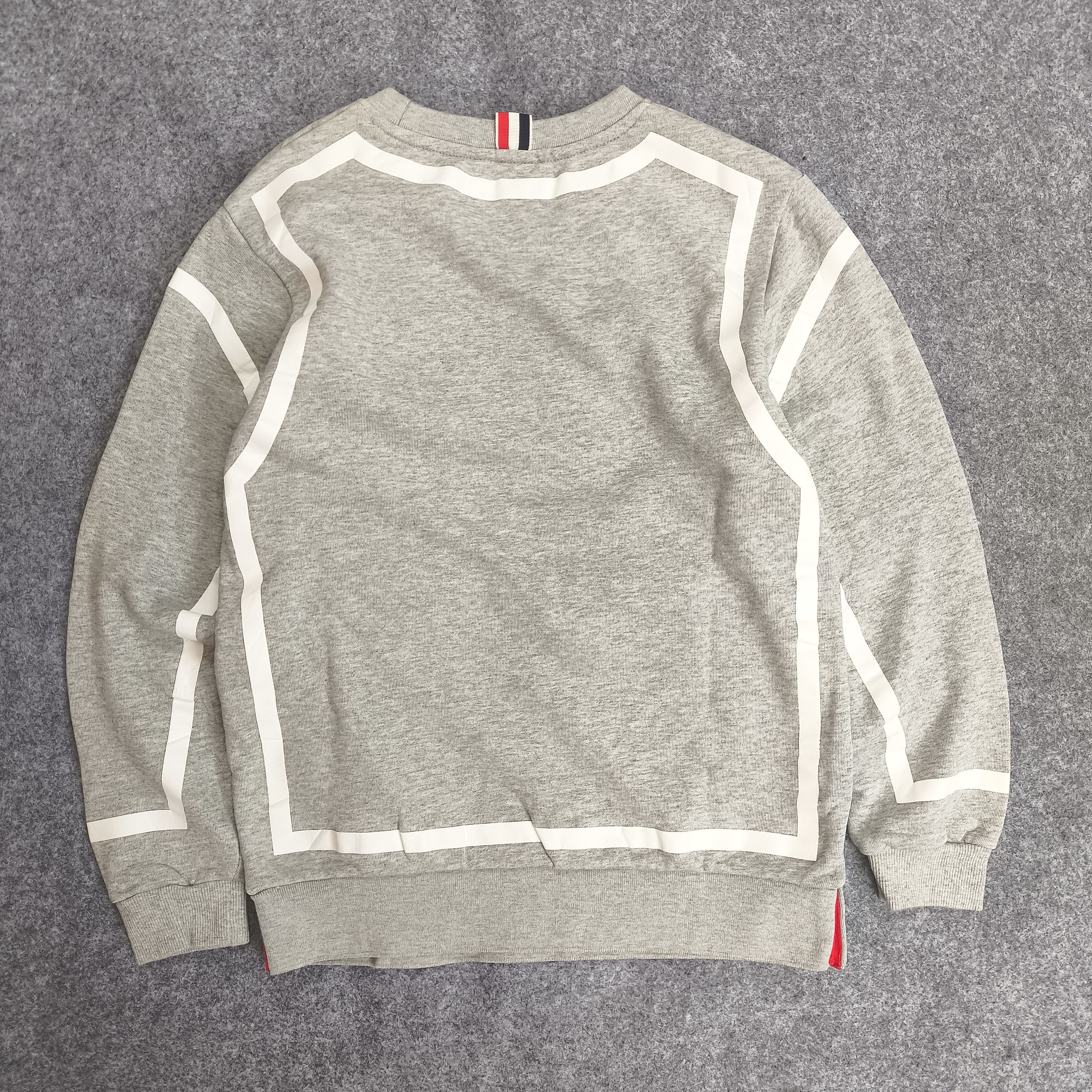 Thom Browne Thom browne reflective pull over sweatshirt crewneck Size M / US 6-8 / IT 42-44 - 4 Thumbnail