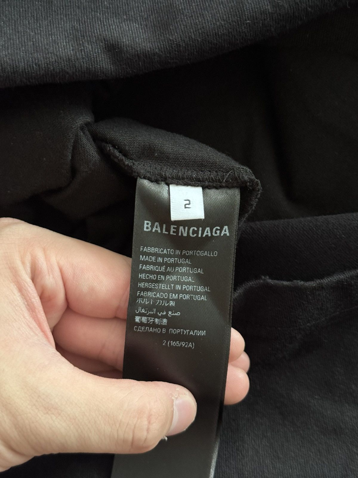 Balenciaga ARCHIVE TEE Size US S / EU 44-46 / 1 - 6 Thumbnail