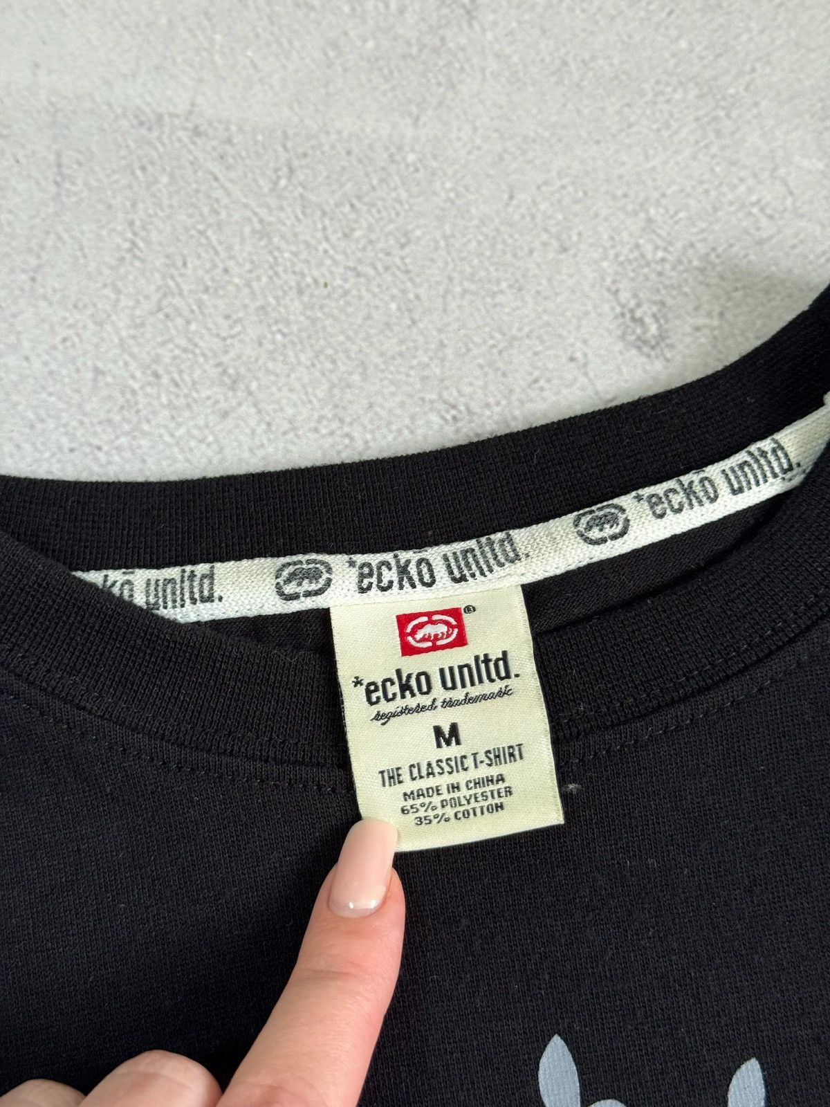 Ecko Unltd. Ecko Unltd T Shirt Big Logo Black Baggy Mens M Size 90s Y2K Size US M / EU 48-50 / 2 - 7 Thumbnail