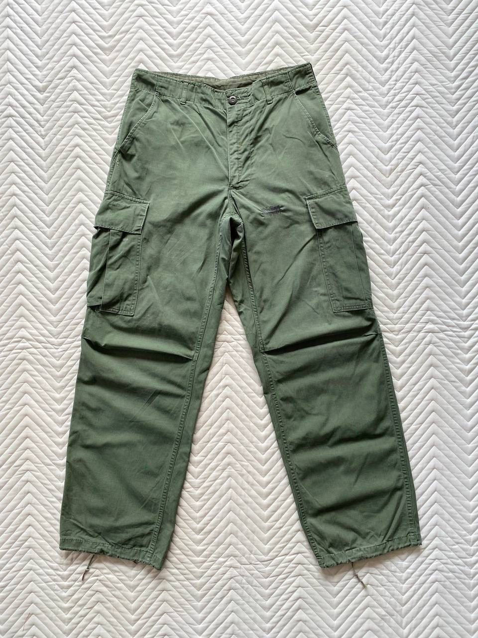 Vintage Issue vintage 1969 us army popline ripstop trouser army Size US 31 - 1 Thumbnail