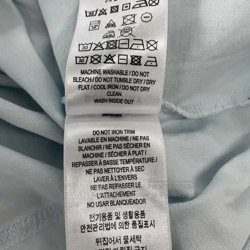 Burberry Burberry Light Blue Cotton Women's T-Shirt. Size L / US 10 / IT 46 - 5 Thumbnail