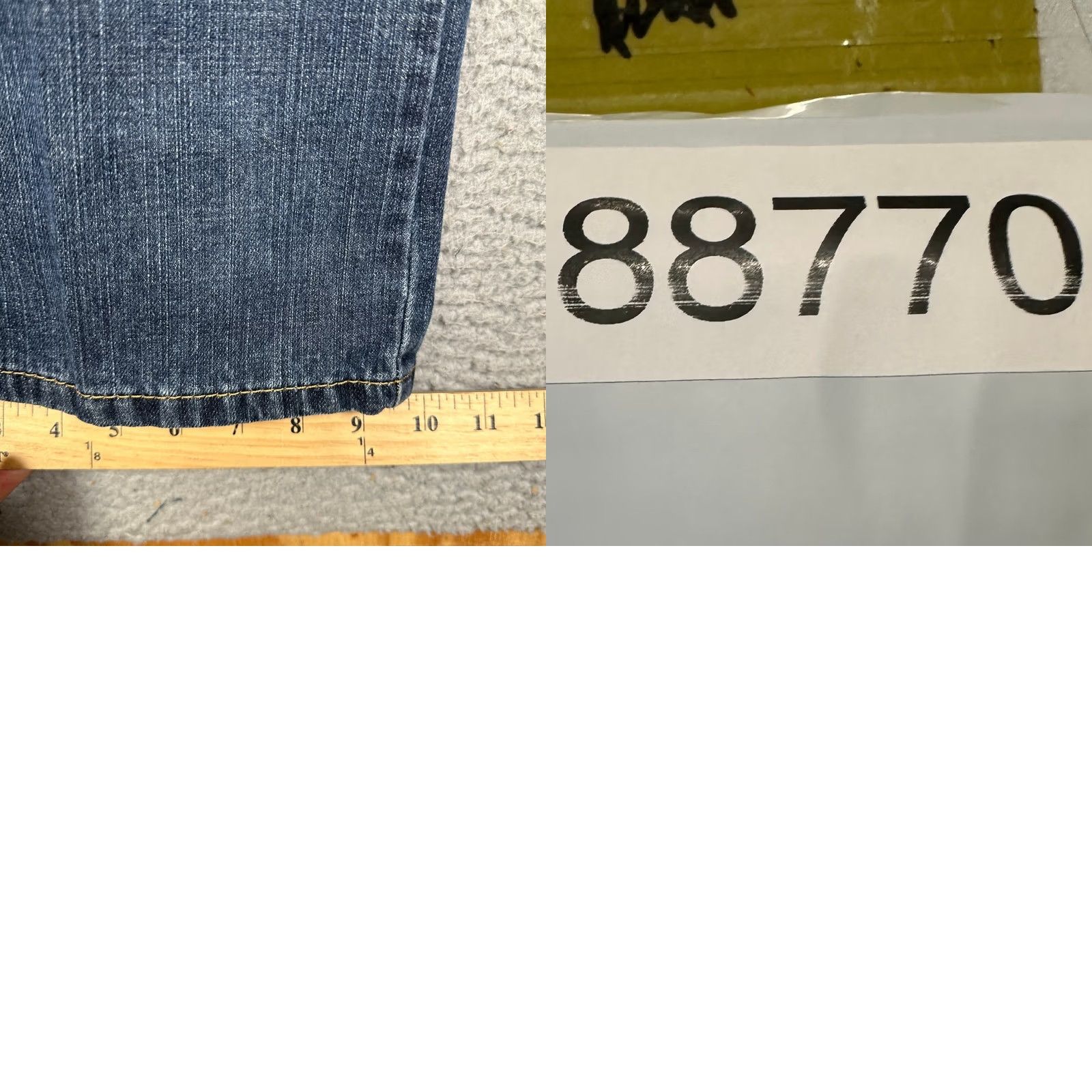 Levi's Levi's 569 Jeans Mens 44X32 Blue Relaxed Straight 5-Pocket Denim Casual EUC Size US 44 / EU 60 - 8 Thumbnail