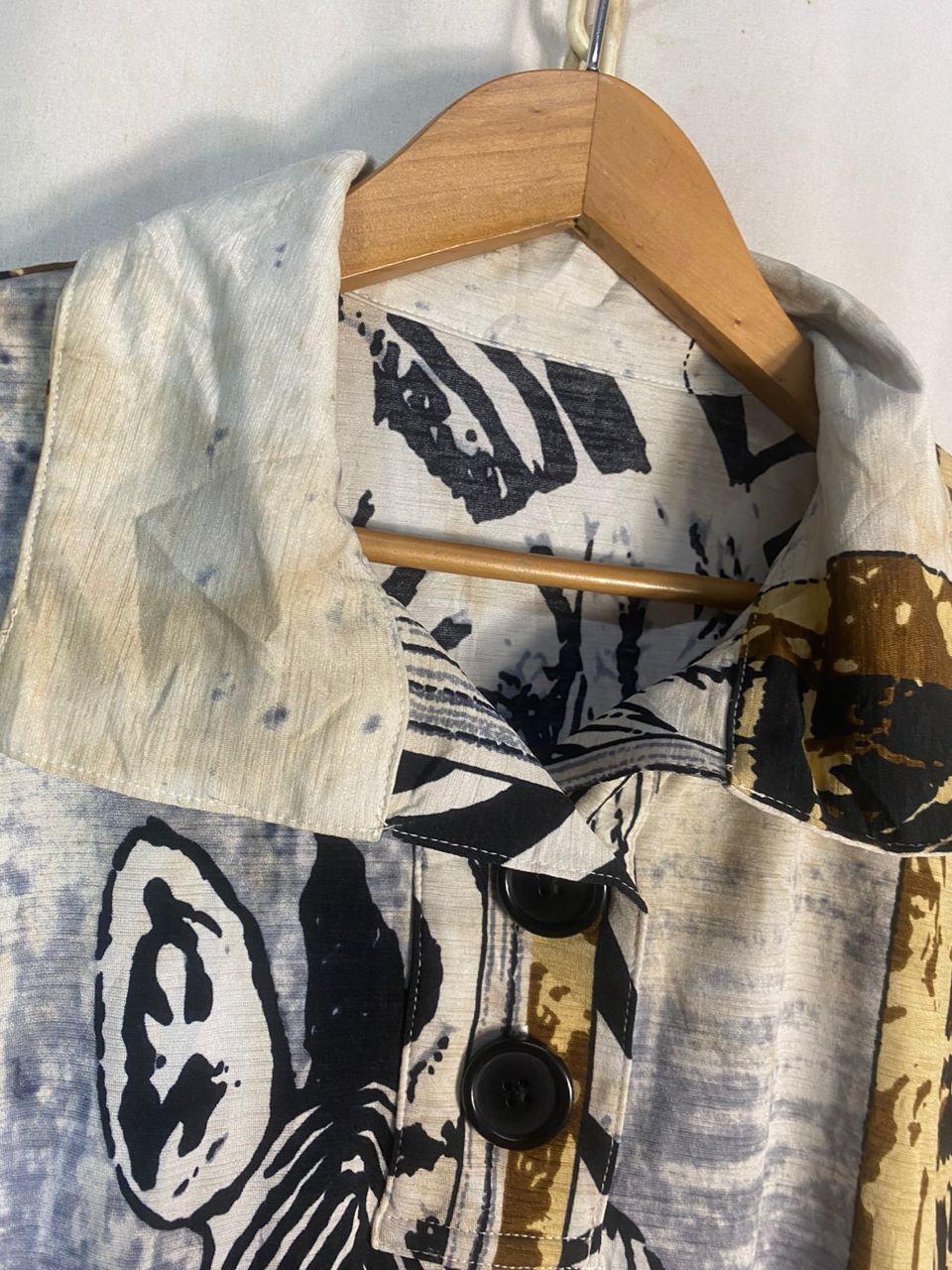 Japanese Brand Souverain fullprint blouse shirt Size M / US 6-8 / IT 42-44 - 9 Thumbnail