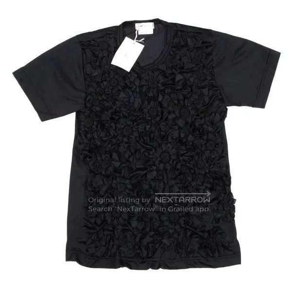 Comme des Garcons Comme Des Garcons Black vintage floral design sense top Size S / US 4 / IT 40 - 2 Thumbnail