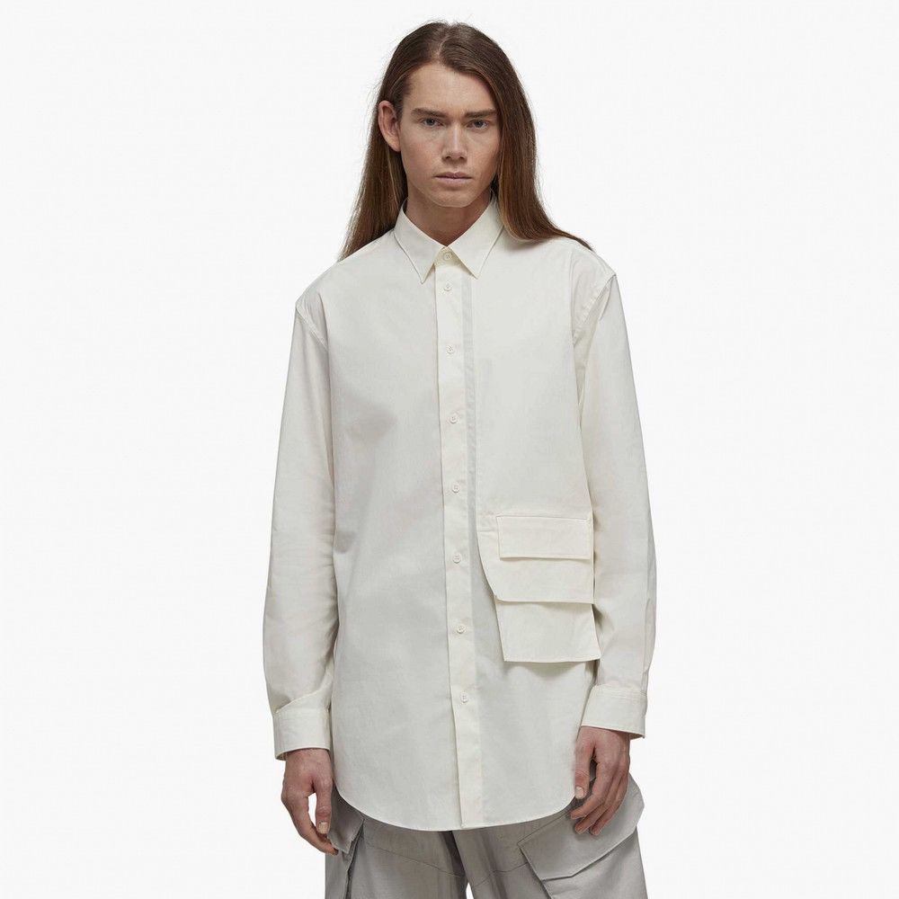 Y-3 Yohji oversized pocket detail shirt Size US M / EU 48-50 / 2 - 1 Thumbnail