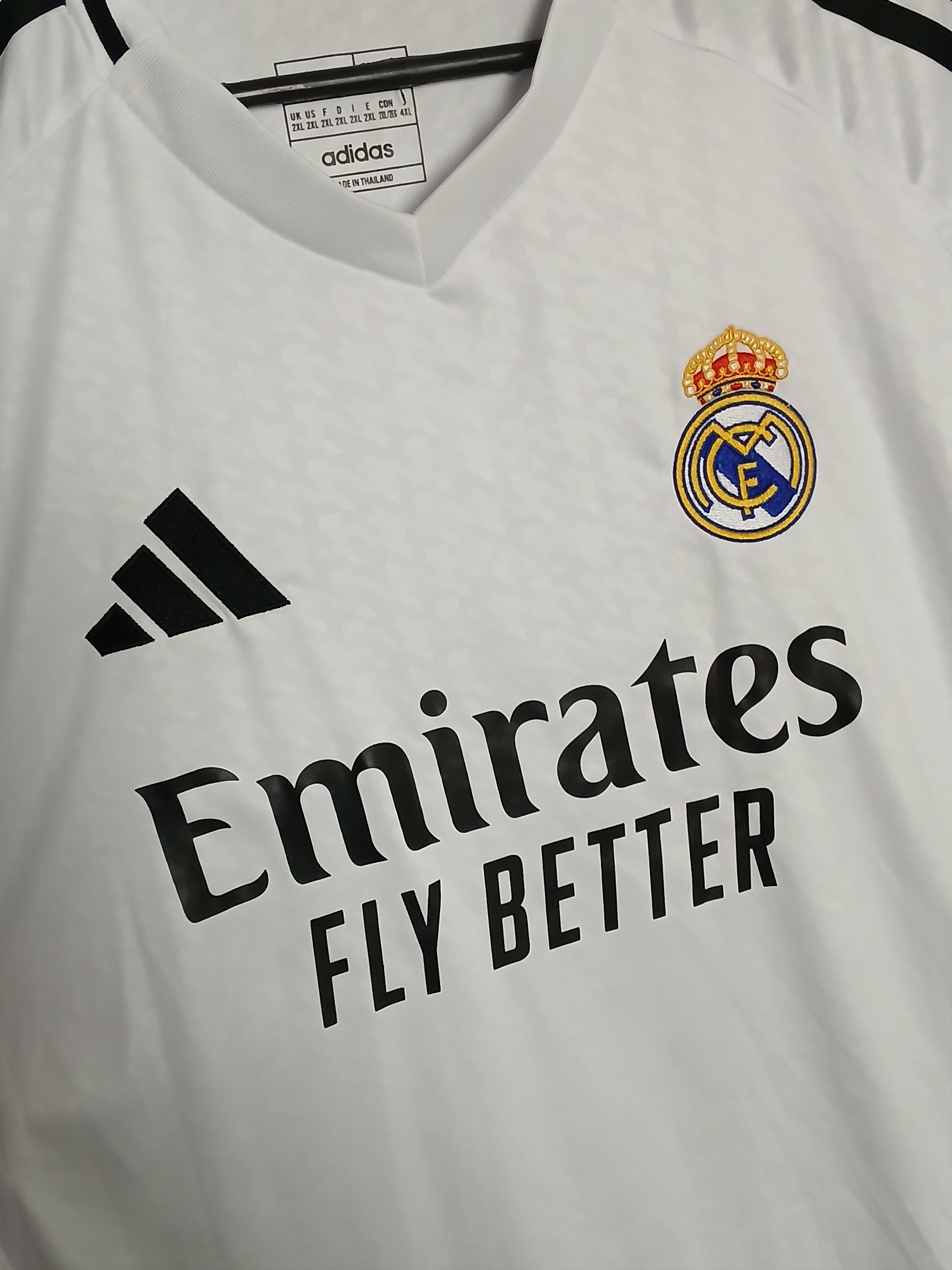 Other Real Madrid 24/25 Home Mbappe Football Jersey T-Shirt Size US XXL / EU 58 / 5 - 4 Thumbnail