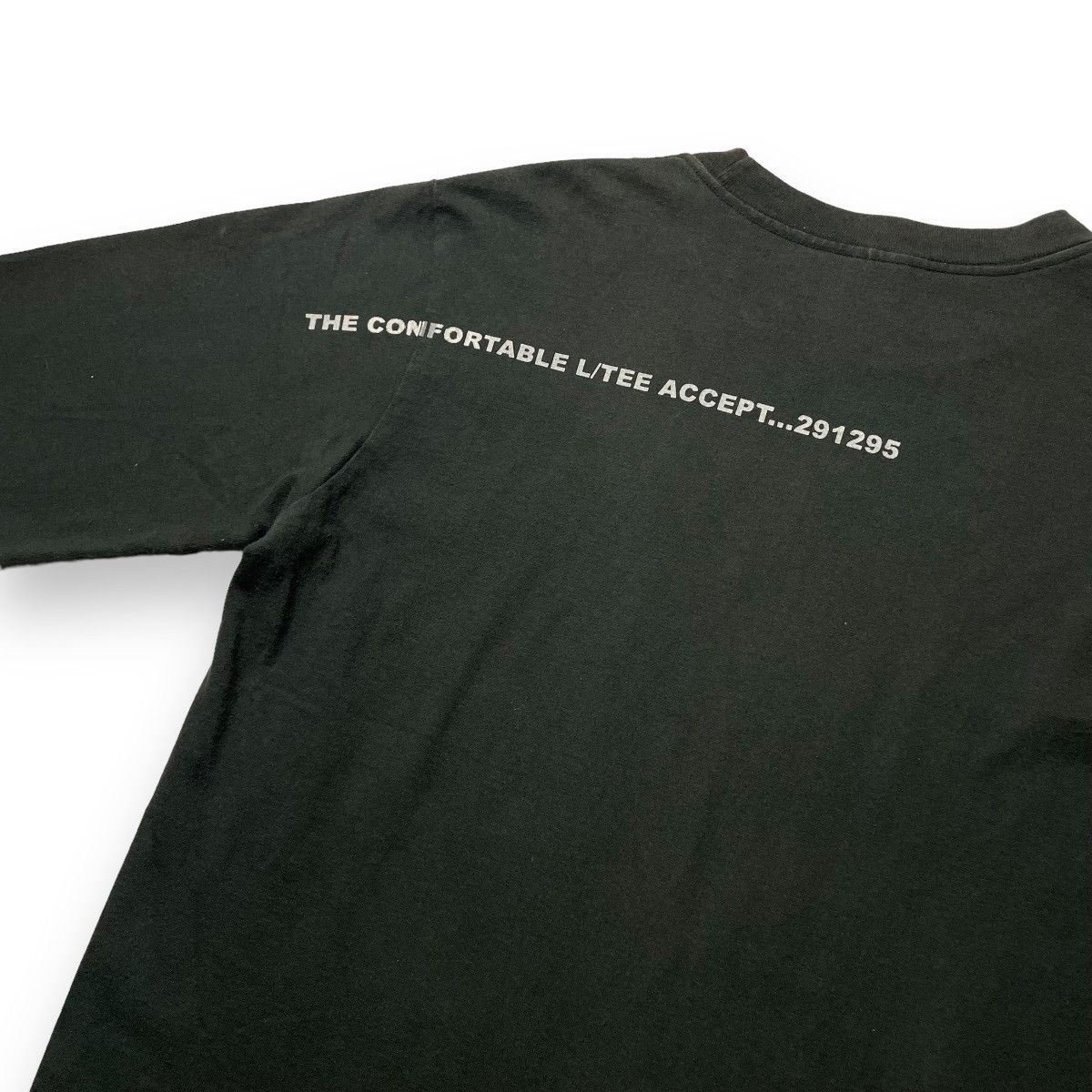 Japanese Brand 🇯🇵 VINTAGE 291295 HOMME WORDING LONG SLEEVE TSHIRT Size US M / EU 48-50 / 2 - 8 Thumbnail