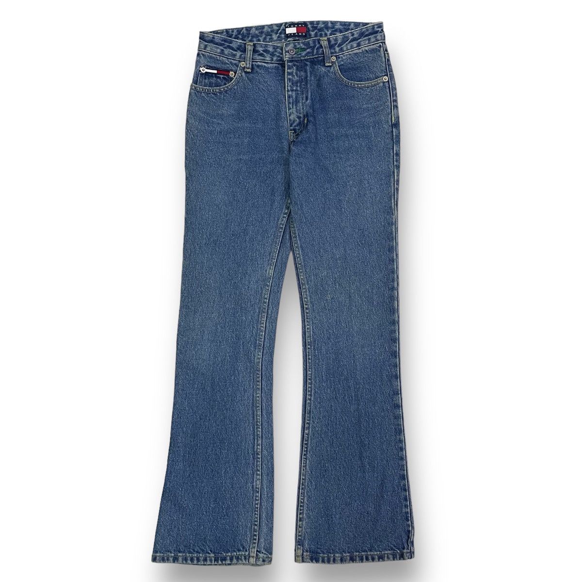 Other ORIGINAL TOMMY HILFIGER HIPSTER FLARED DENIM (28×41) Size US 28 / EU 44 - 2 Thumbnail