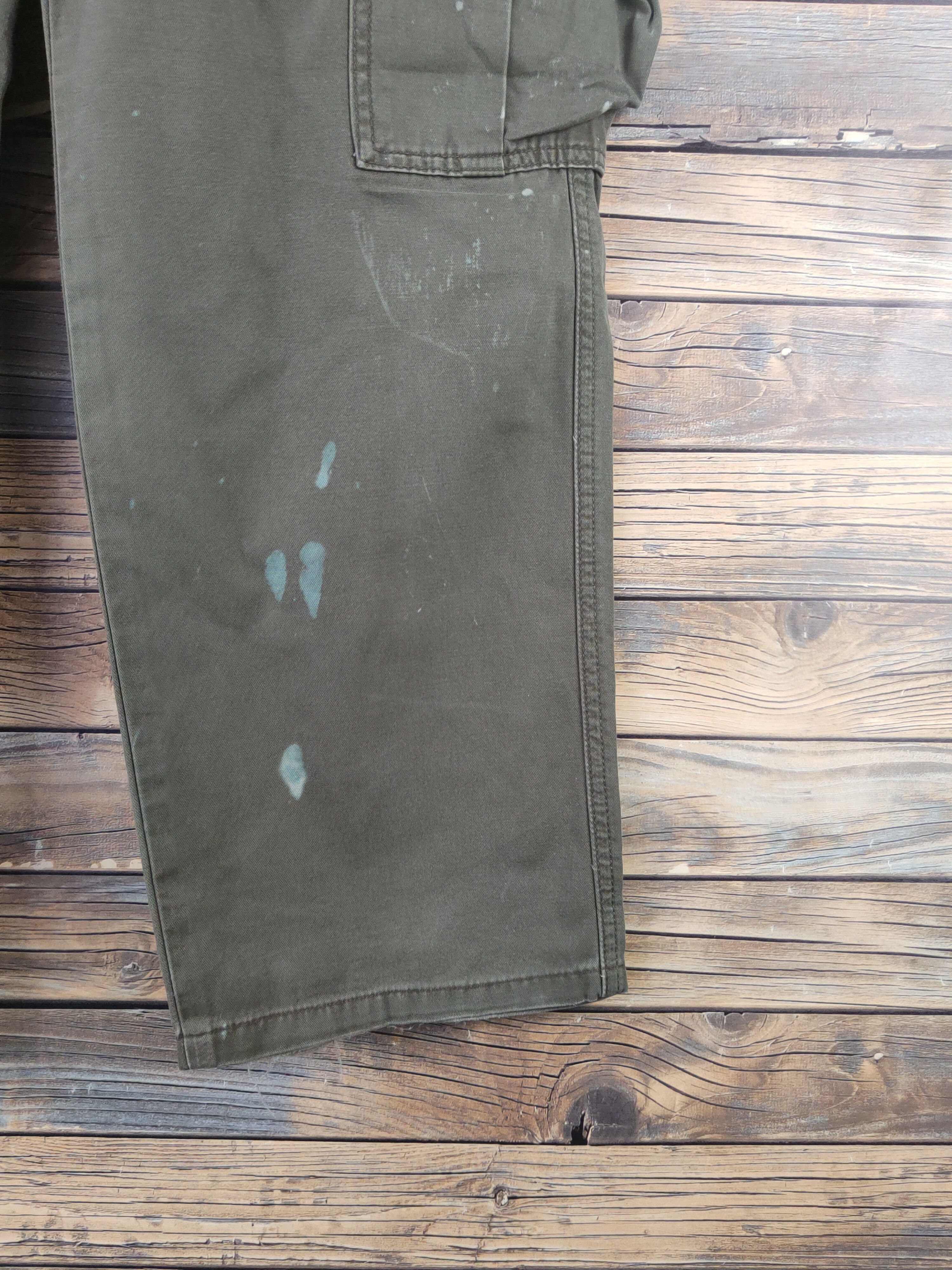 Edwin DL The LA Mart Dark Olive Multipocket Cargo Pants #1929 Size US 33 - 6 Thumbnail