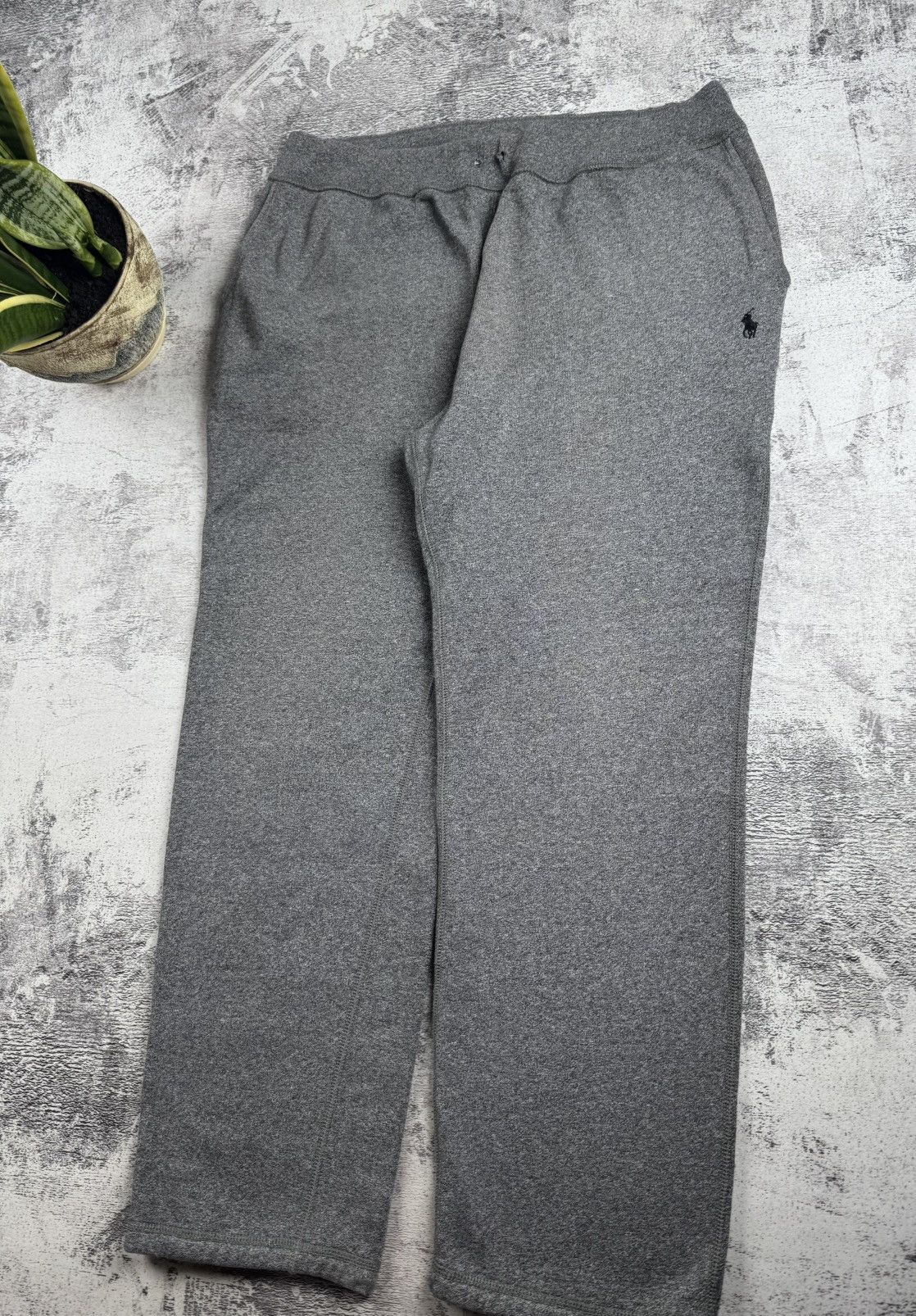 Polo Ralph Lauren Polo Ralph Lauren Gray Relaxed Sweatpants Trousers Activewear Cotton Sport Size US 38 / EU 54 - 3 Thumbnail
