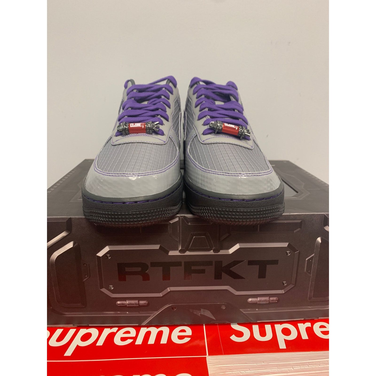 Nike Nike Air Force 1 Low RTFKT Clone X Robot Size 10 SHIPS NOW Size US 10 / EU 43 - 2 Thumbnail