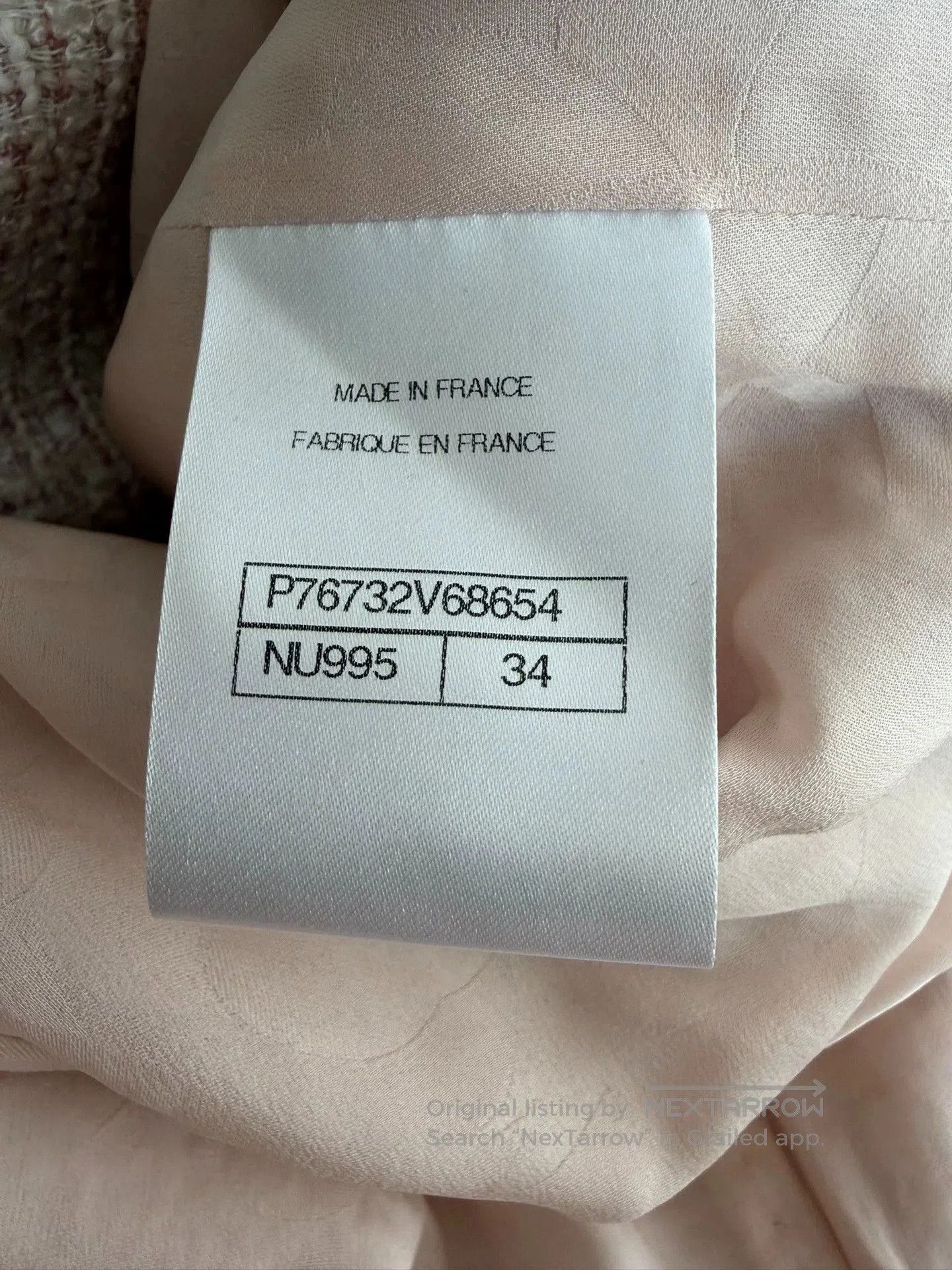 Chanel Chanel Tweed Blazer Jacket 34. Size US XS / EU 42 / 0 - 6 Thumbnail