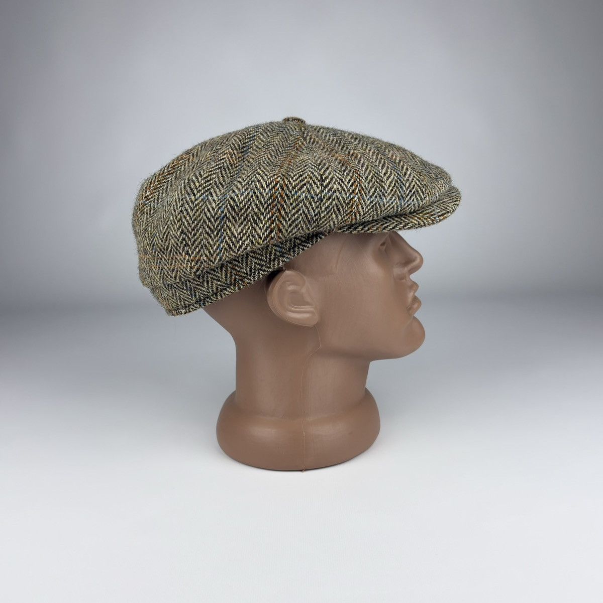 Harris Tweed Harris Tweed Vintage Wool Flat Cap Hat Size ONE SIZE - 2 Thumbnail