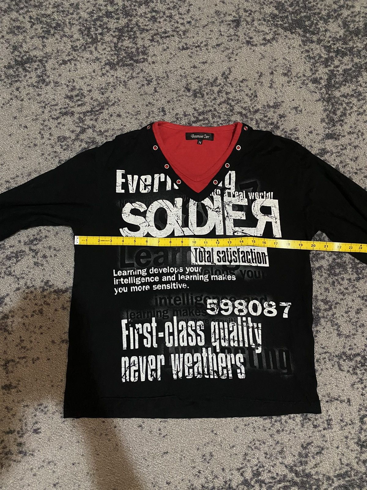 Hysteric Glamour × If Six Was Nine × Japanese Brand Y2k Beaumont carr ifsixwasnine punk style long sleeve Size US M / EU 48-50 / 2 - 11 Thumbnail