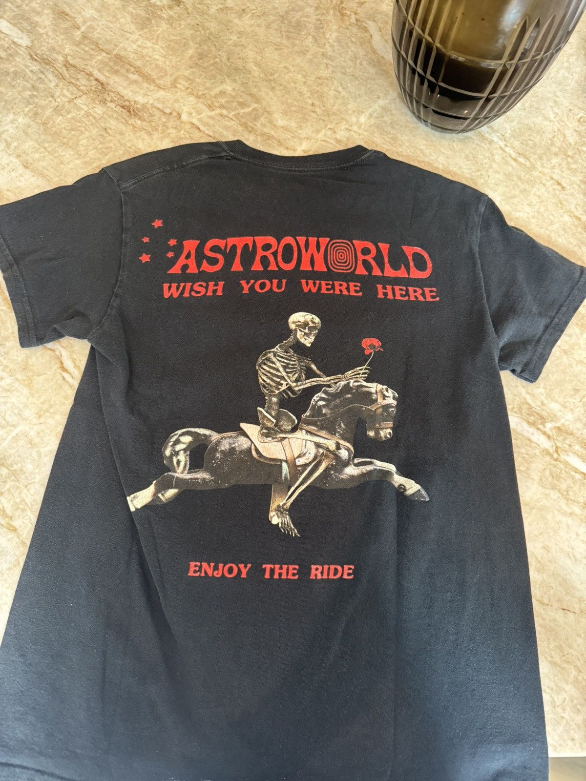 Travis Scott Travis Scott Astro world vintage T-Shirt Size US S / EU 44-46 / 1 - 1 Thumbnail