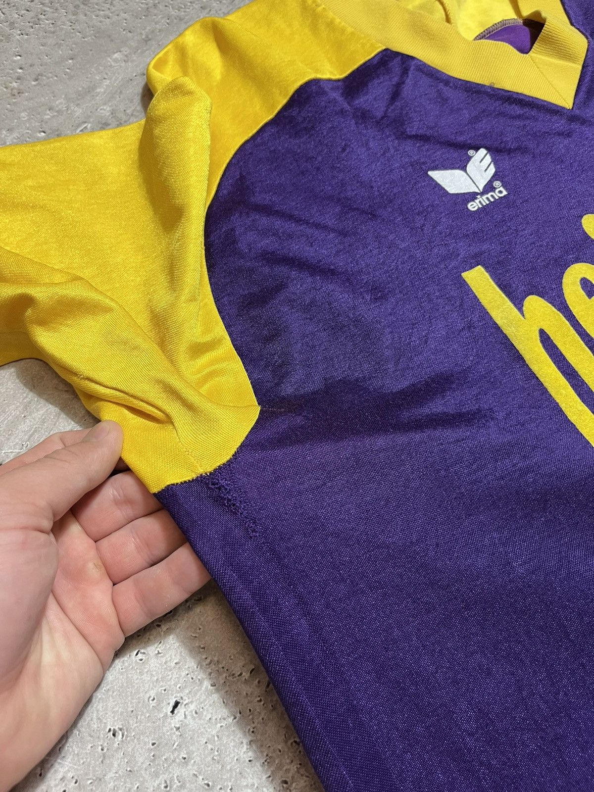 Erima Vintage Erima football soccer T shirt jersey Size US XL / EU 56 / 4 - 7 Thumbnail