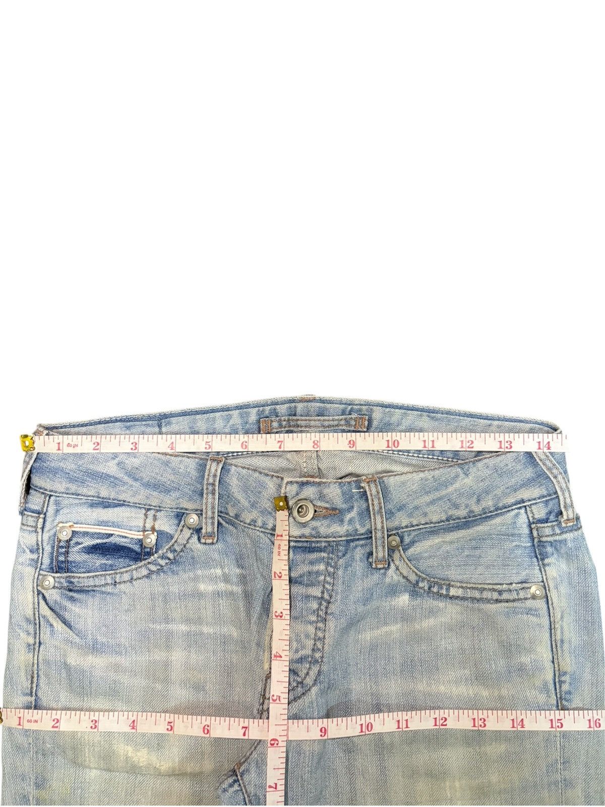 GOA Vintage Japanese Goa Distressed Jeans Size US 29 - 6 Thumbnail