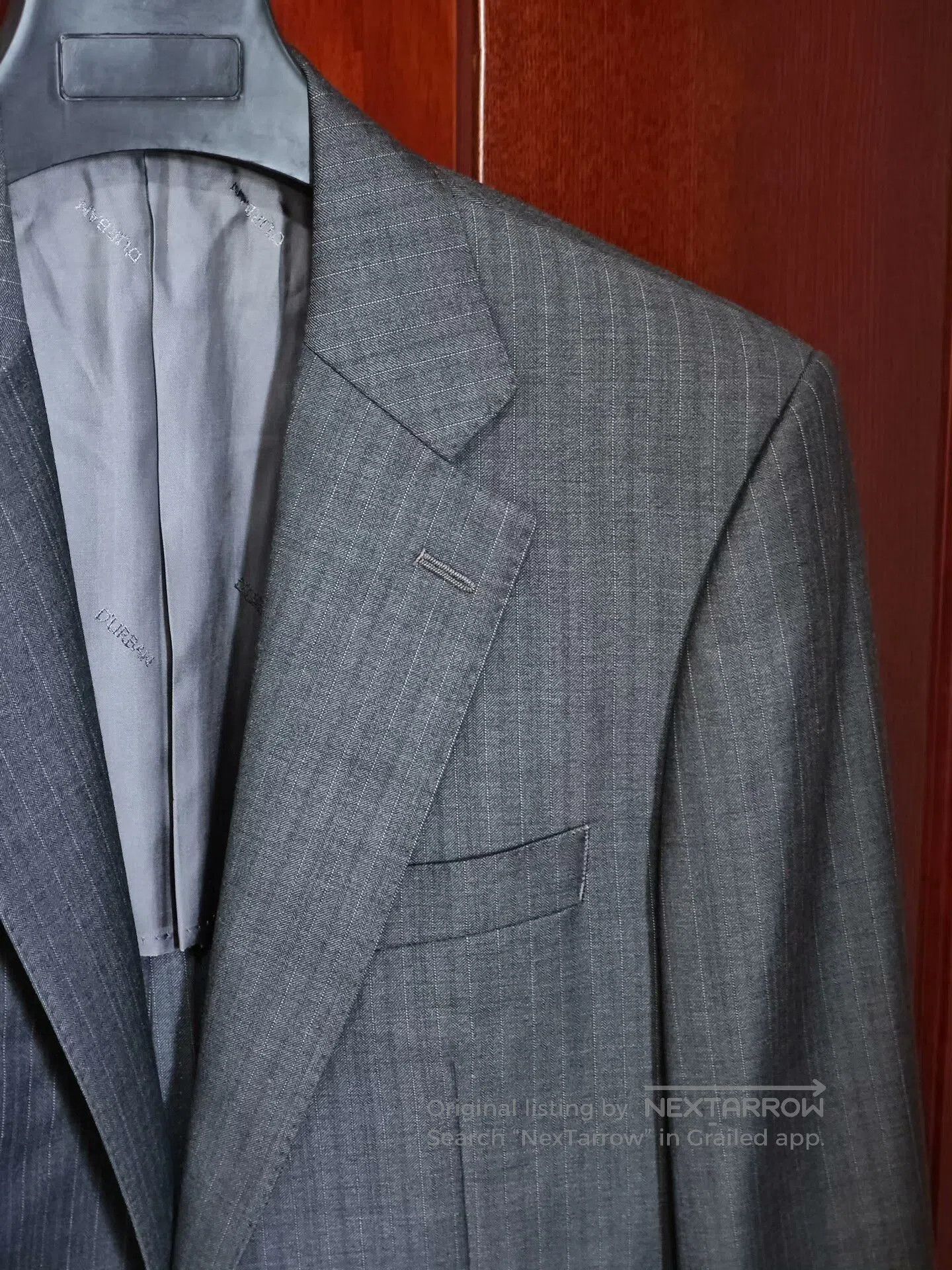 Loro Piana Loro Piana Gray Stripe Wool Blazer. Size US M / EU 48-50 / 2 - 2 Thumbnail
