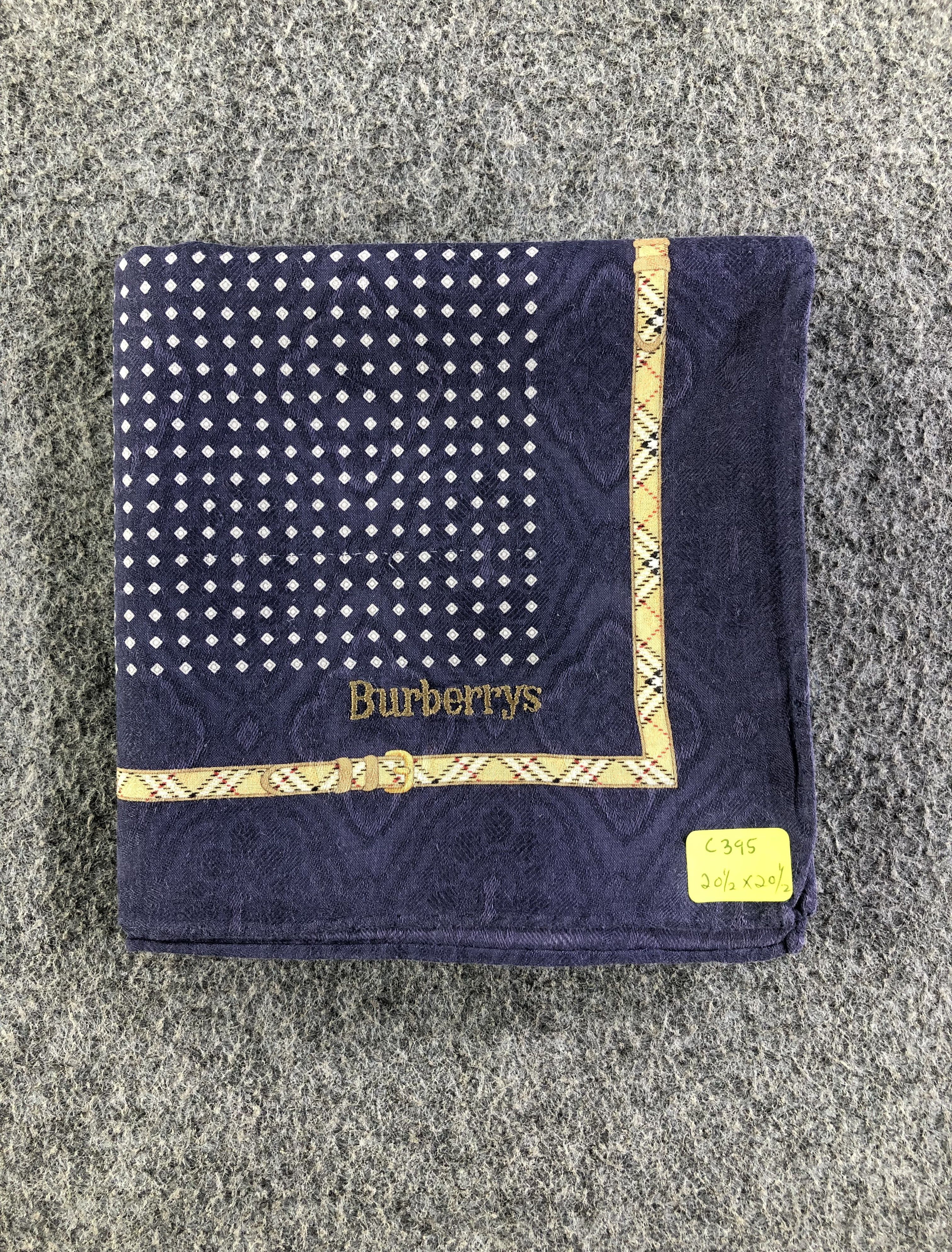 Burberry Burberrys Handkerchief / Bandana / Neckerchief C395 Size ONE SIZE - 6 Thumbnail
