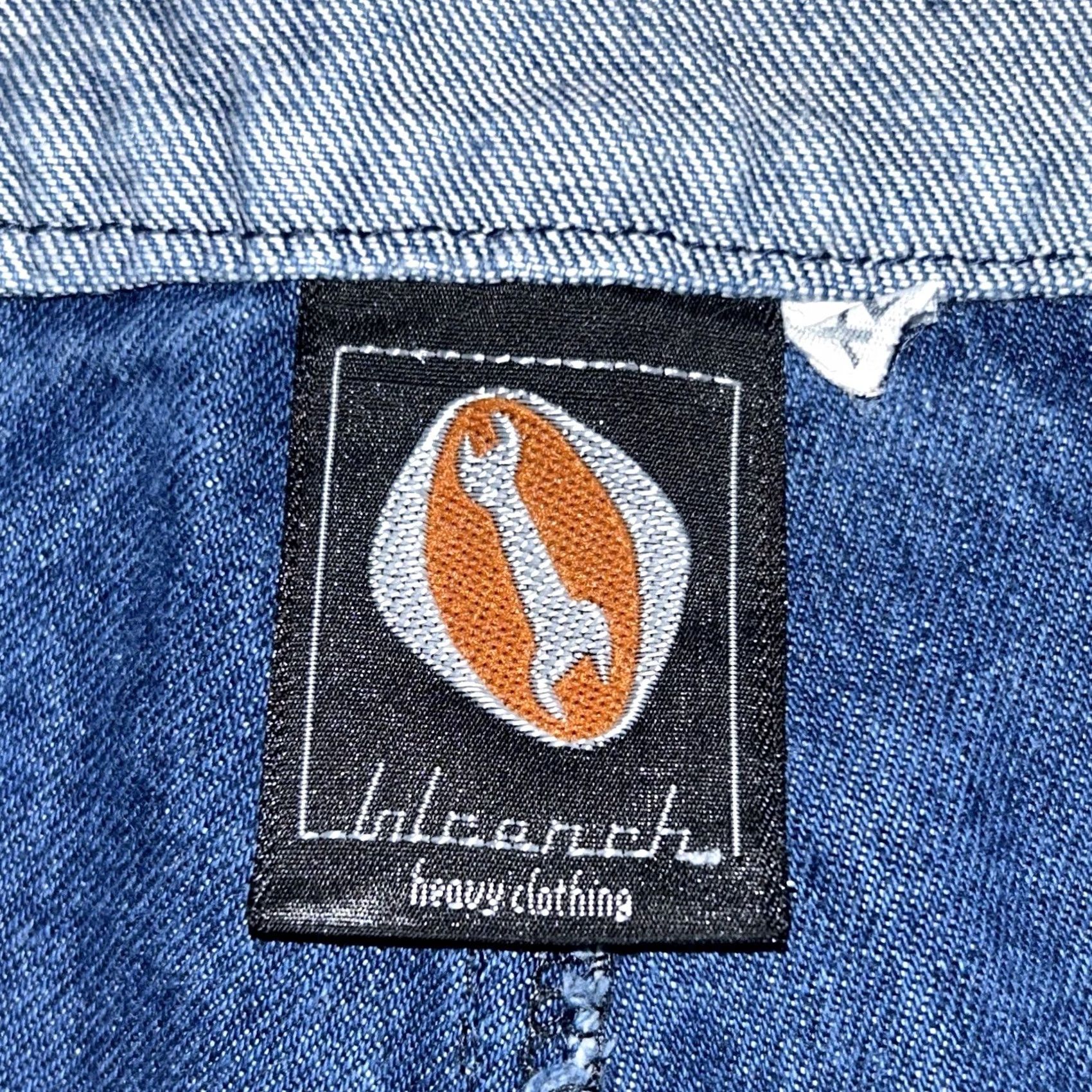 Denime VINTAGE Wrench Baggy Jeans Denim Blue 38x29 USA Made Men’s 38x29 Jeans Baggy Urban Skater 90s Mens Size US 38 / EU 54 - 7 Thumbnail