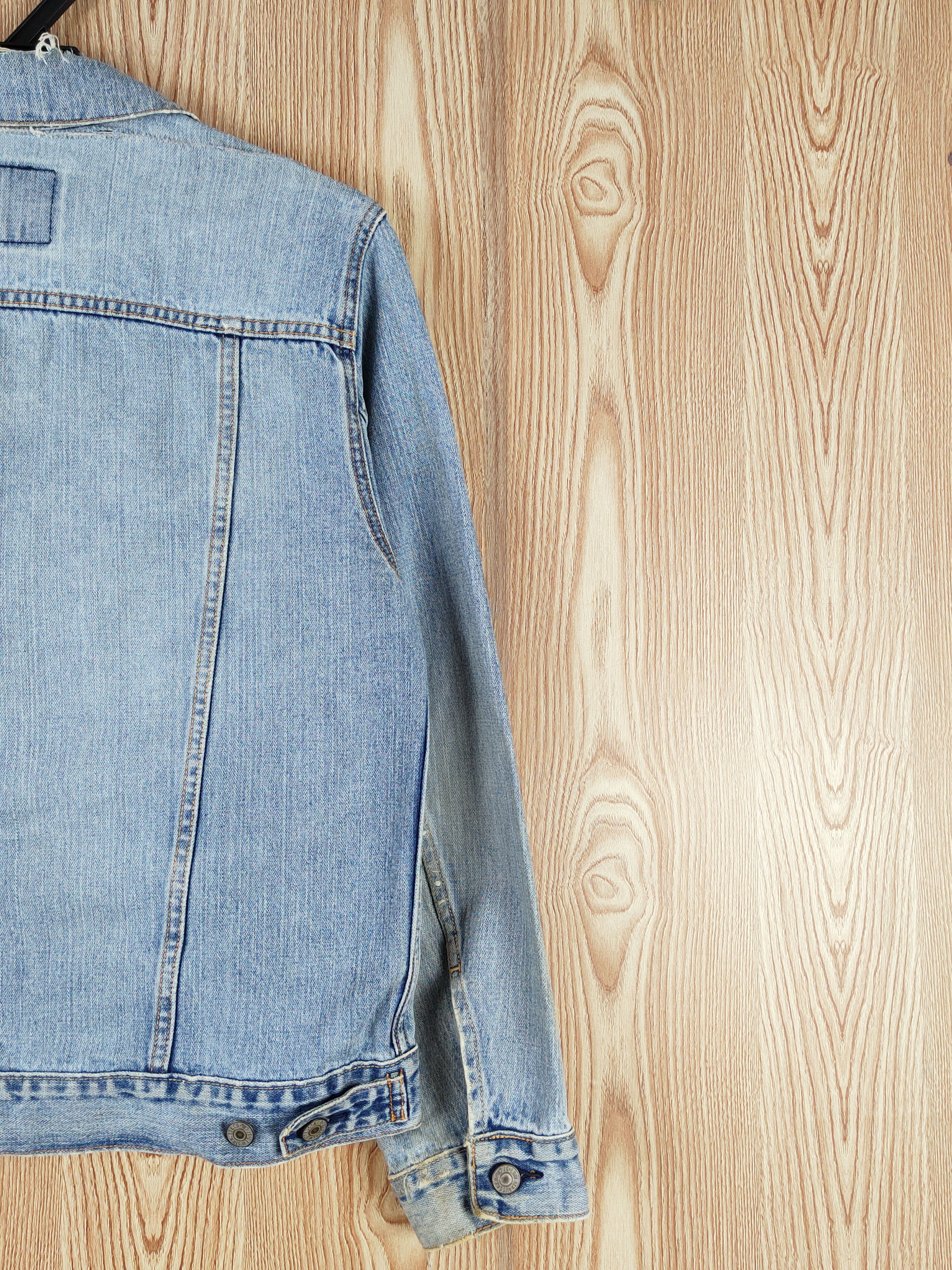 Levi's DL Levi's vintage faded Blue Denim Jackets #W572 Size L / US 10 / IT 46 - 12 Thumbnail