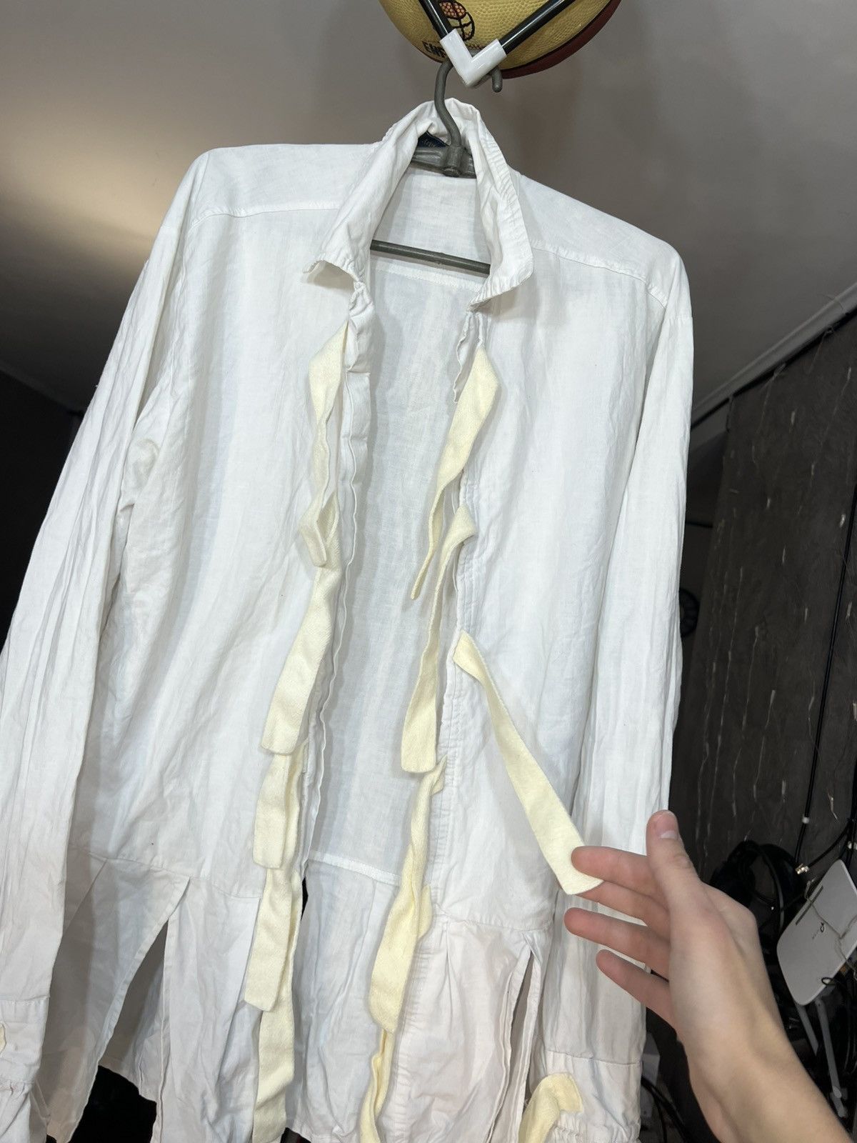 Other Artificial Eye Kensington London Pirate Lace Shirt (Rare) Size US L / EU 52-54 / 3 - 6 Thumbnail