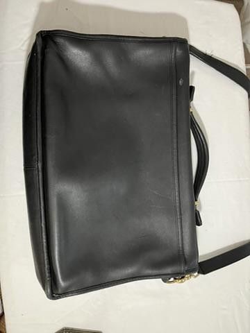 Coach Vintage Coach Lexington 5265 Black Leather Messenger EUC Size ONE SIZE - 7 Thumbnail