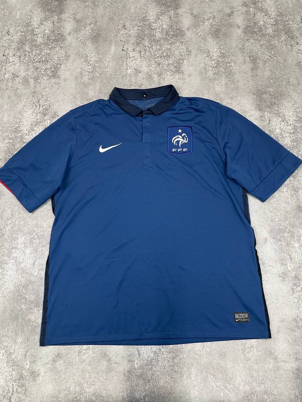 Nike Nike France National Team Home Football Jersey 2011/12Blue Size US L / EU 52-54 / 3 - 1 Thumbnail