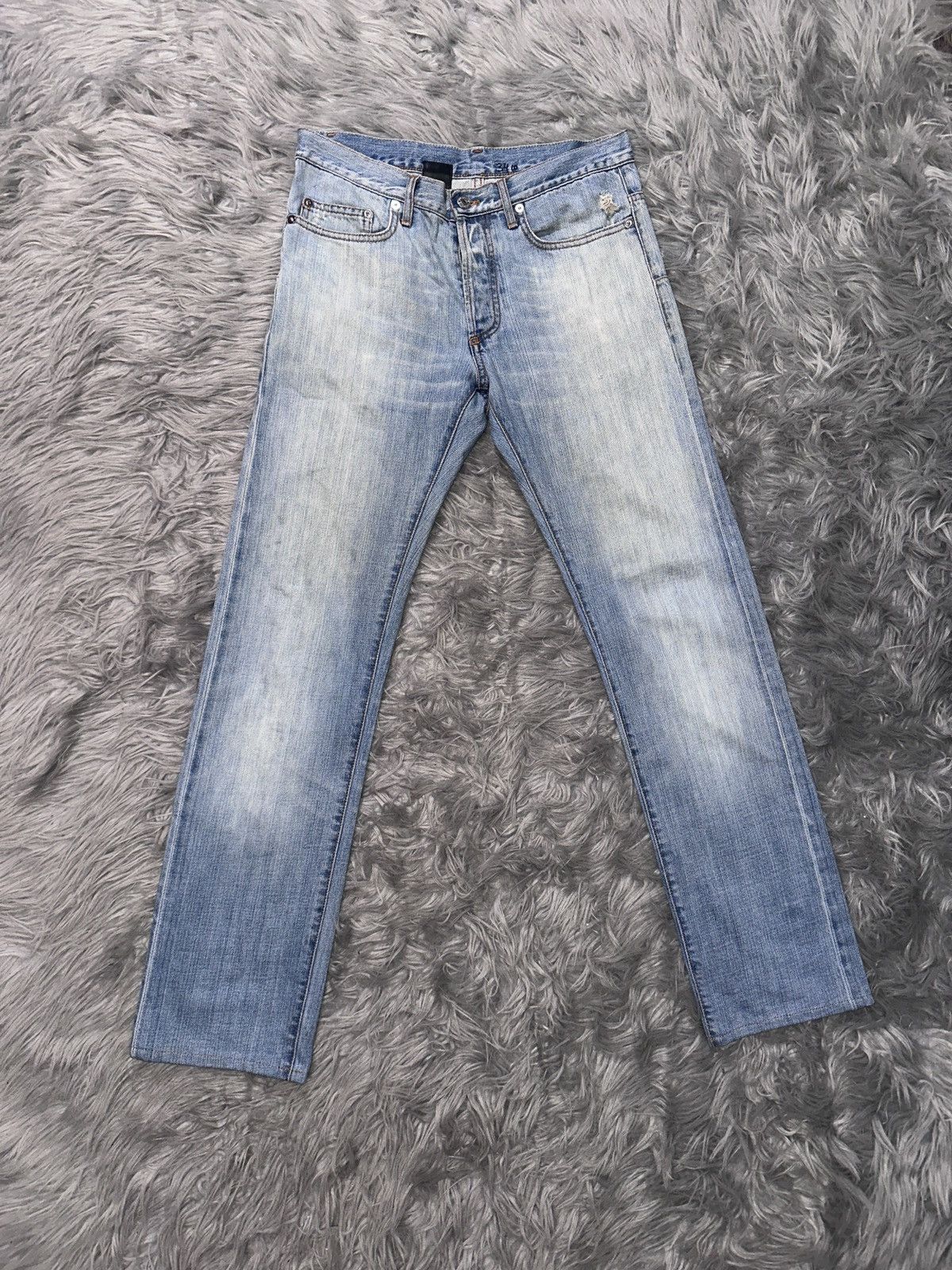 Dior Hedi Dior Blue Wash Jeans Size US 30 / EU 46 - 1 Thumbnail