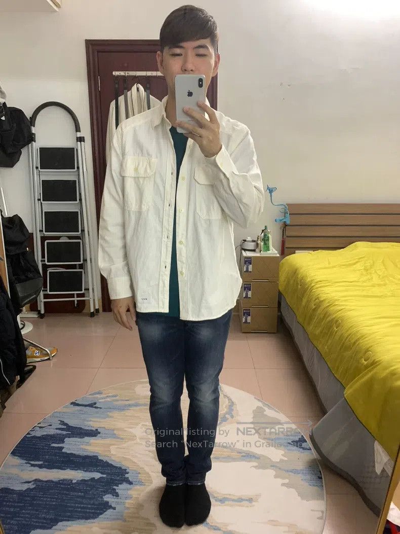 Wtaps Wtaps White shirt Size US S / EU 44-46 / 1 - 2 Thumbnail