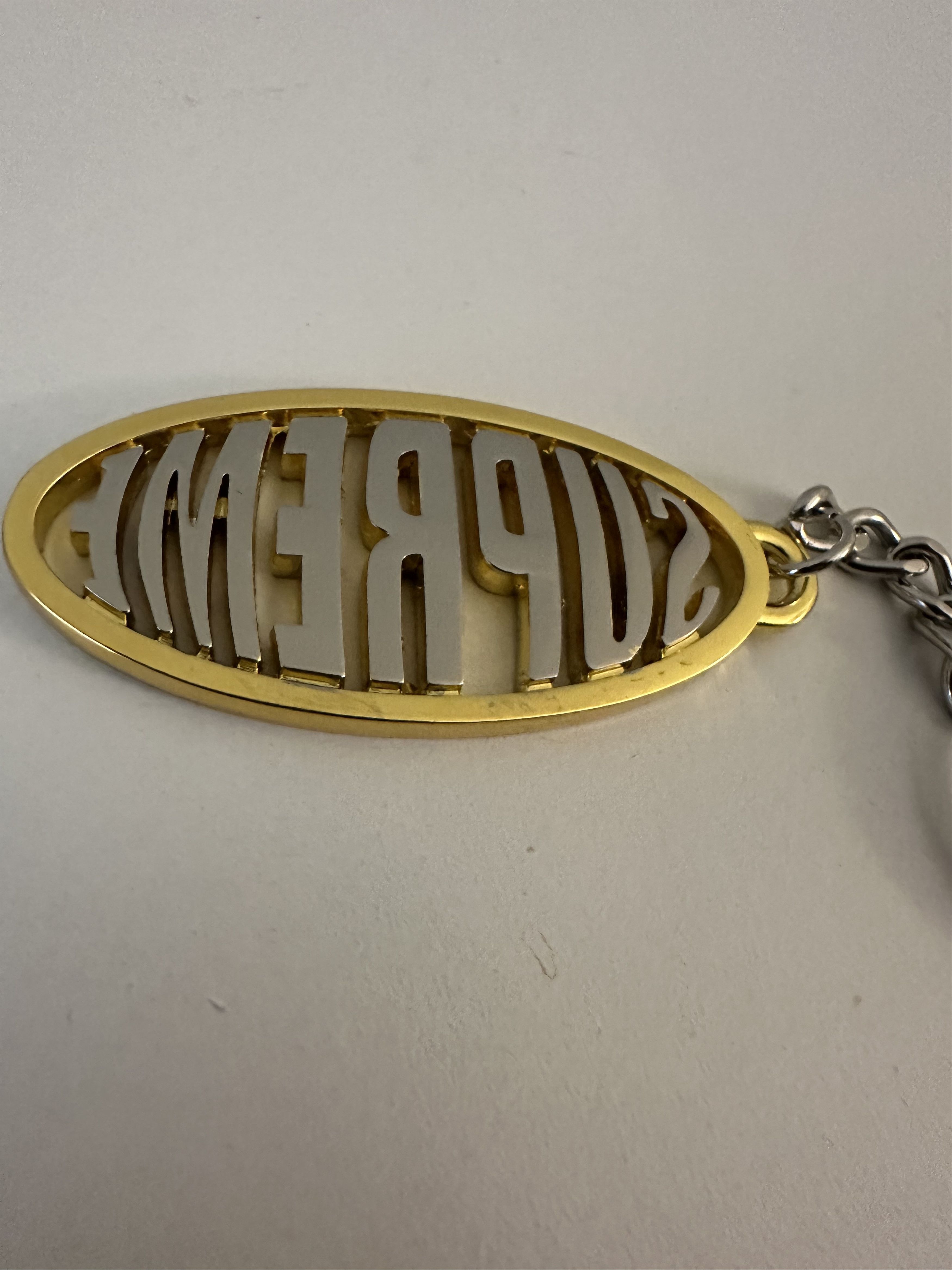 Supreme Supreme Oval Logo Keychain Size ONE SIZE - 4 Thumbnail