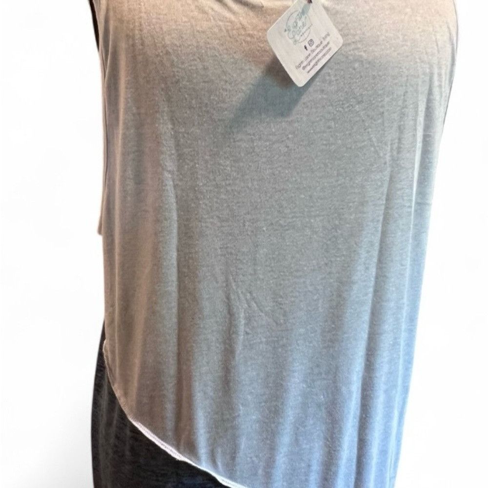 Other Haptics Sleeveless blue colorblock top 3x xxxl plus size Tan Size 3XL / US 20-22 - 4 Thumbnail
