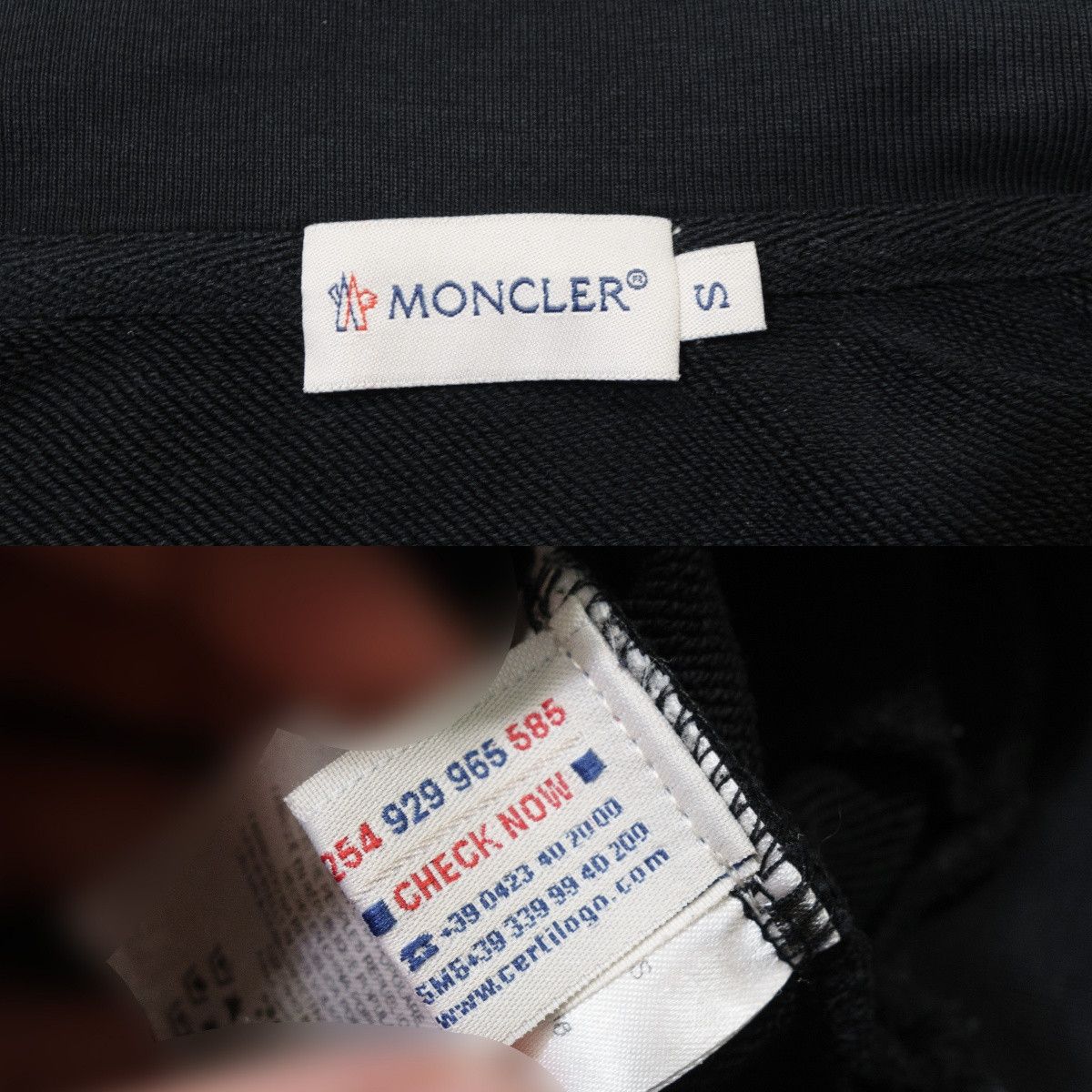 Moncler Maglia Cardigan Full Zip Track Logo Jacket Size US S / EU 44-46 / 1 - 10 Thumbnail