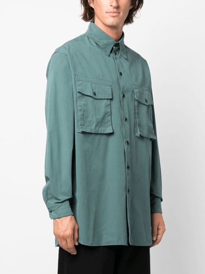 Lemaire Long Military Shirt Size US S / EU 44-46 / 1 - 6 Thumbnail