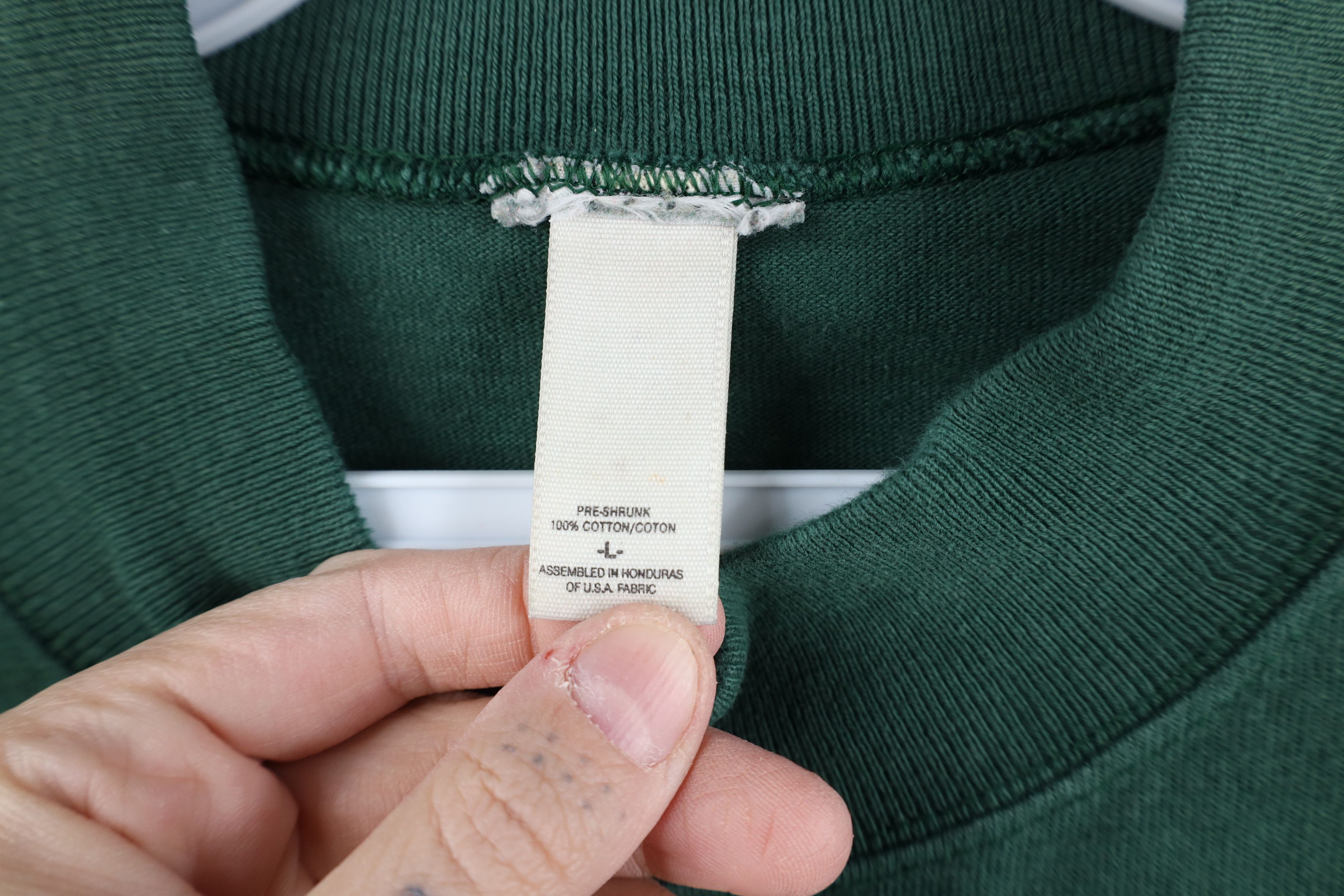 Vintage Vintage 90s Streetwear Mock Neck Long Sleeve T-Shirt Cotton Size US L / EU 52-54 / 3 - 8 Thumbnail