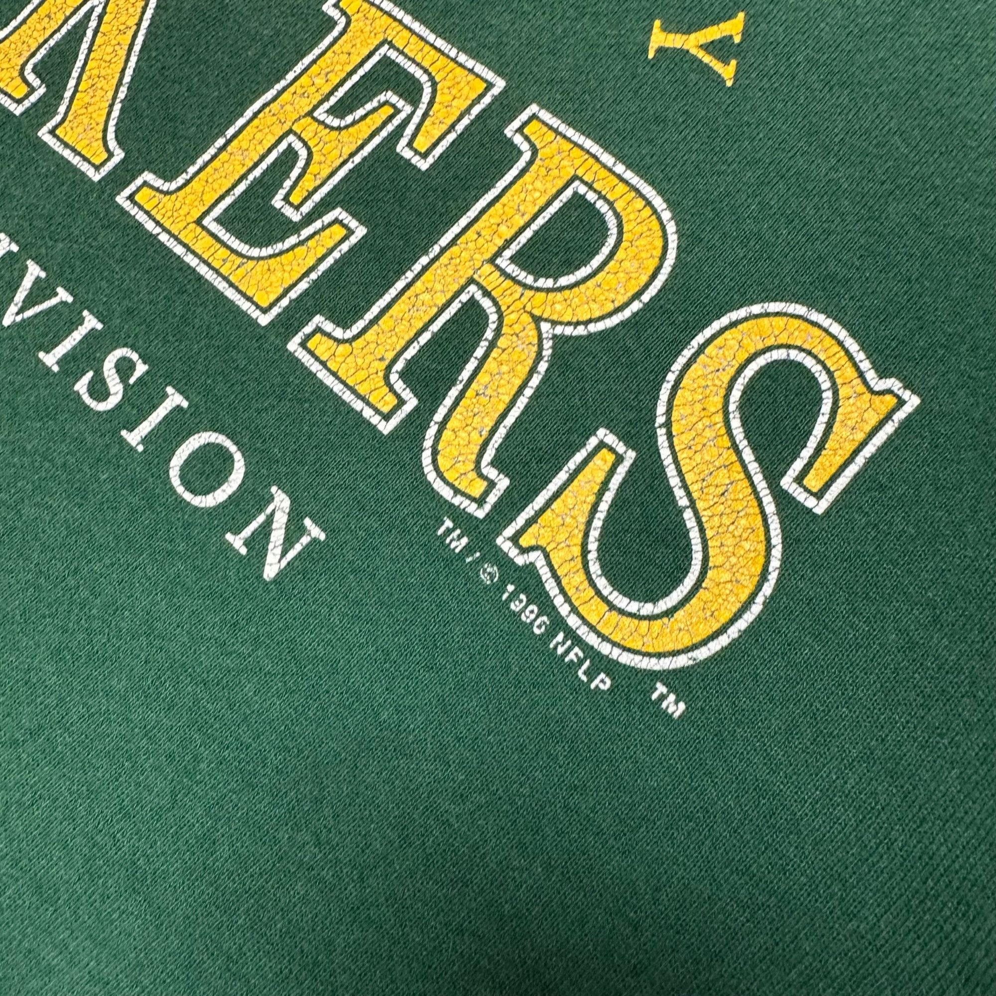 NFL × Vintage Vintage 90s NFL Green Bay Packers Sweatshirt Size US L / EU 52-54 / 3 - 3 Thumbnail