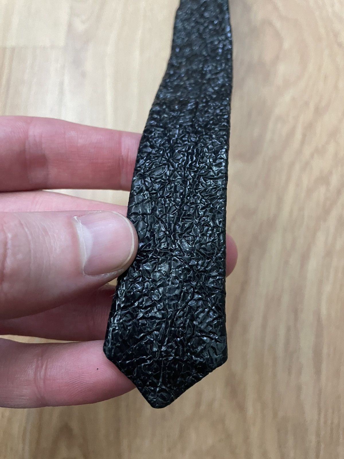 小物 SAINT LAURENT by hedi slimane narrow tie Saint Laurent Paris Saint Laurent Hedi Slimane leather tie | Grailed