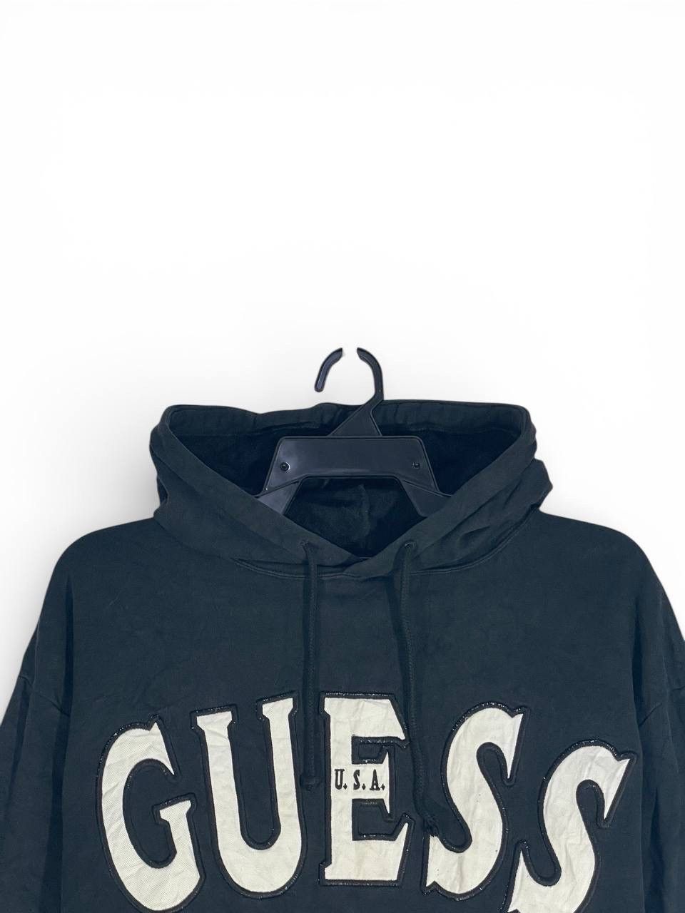 Guess Vintage 90s guess hoodie jumper size L Size US L / EU 52-54 / 3 - 2 Thumbnail