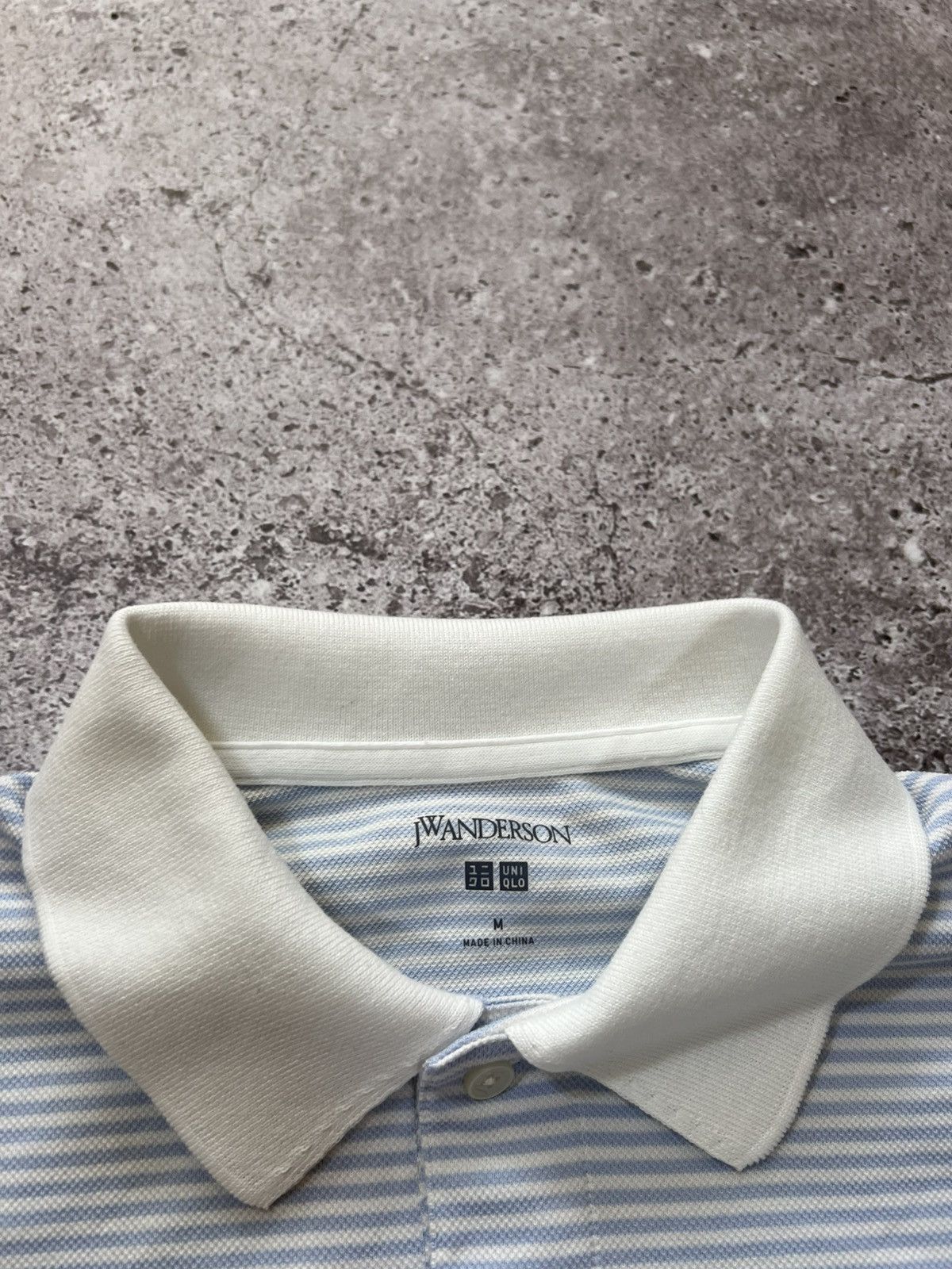 JW Anderson J.W Anderson + Uniqlo Polo Light Blue Mens M Size US L / EU 52-54 / 3 - 3 Thumbnail