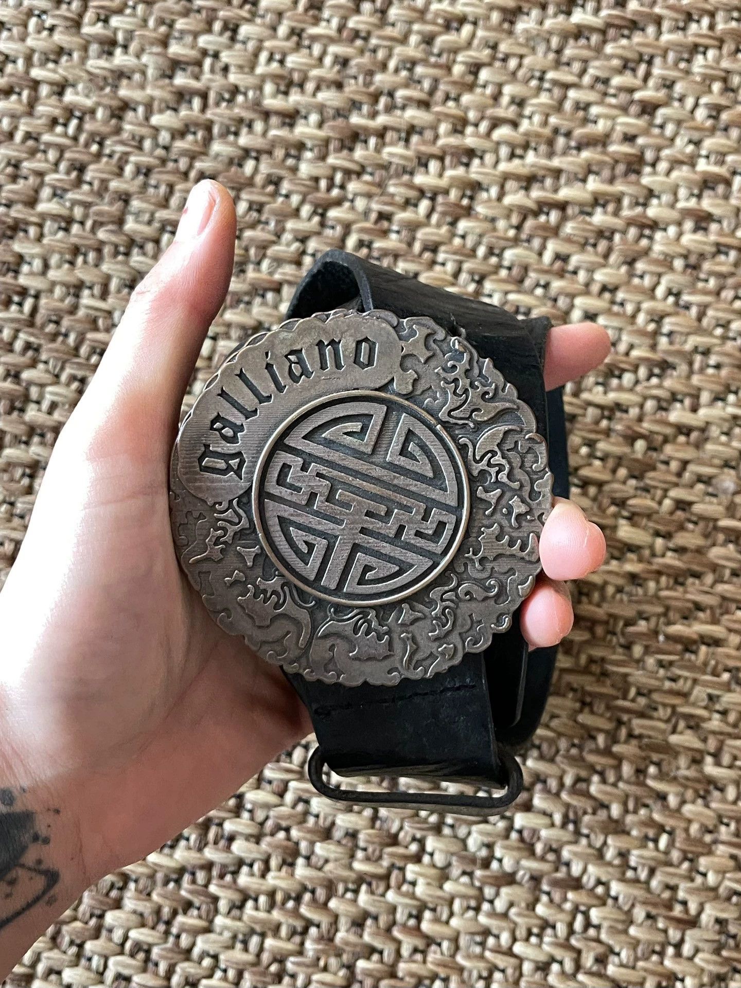 John Galliano John Galliano Pirate Chinese Jade Pendant Belt Size ONE SIZE - 2 Thumbnail