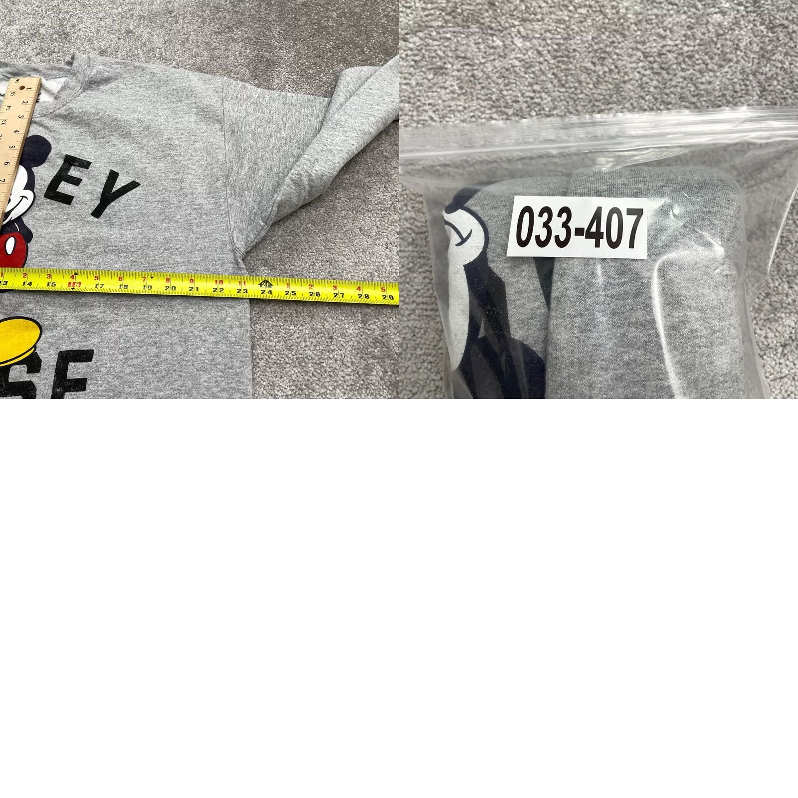 Disney Disney Mickey Mouse Sweatshirt Unisex 1X Gray Crew Neck Pullover Graphic Casual Size US XL / EU 56 / 4 - 8 Thumbnail