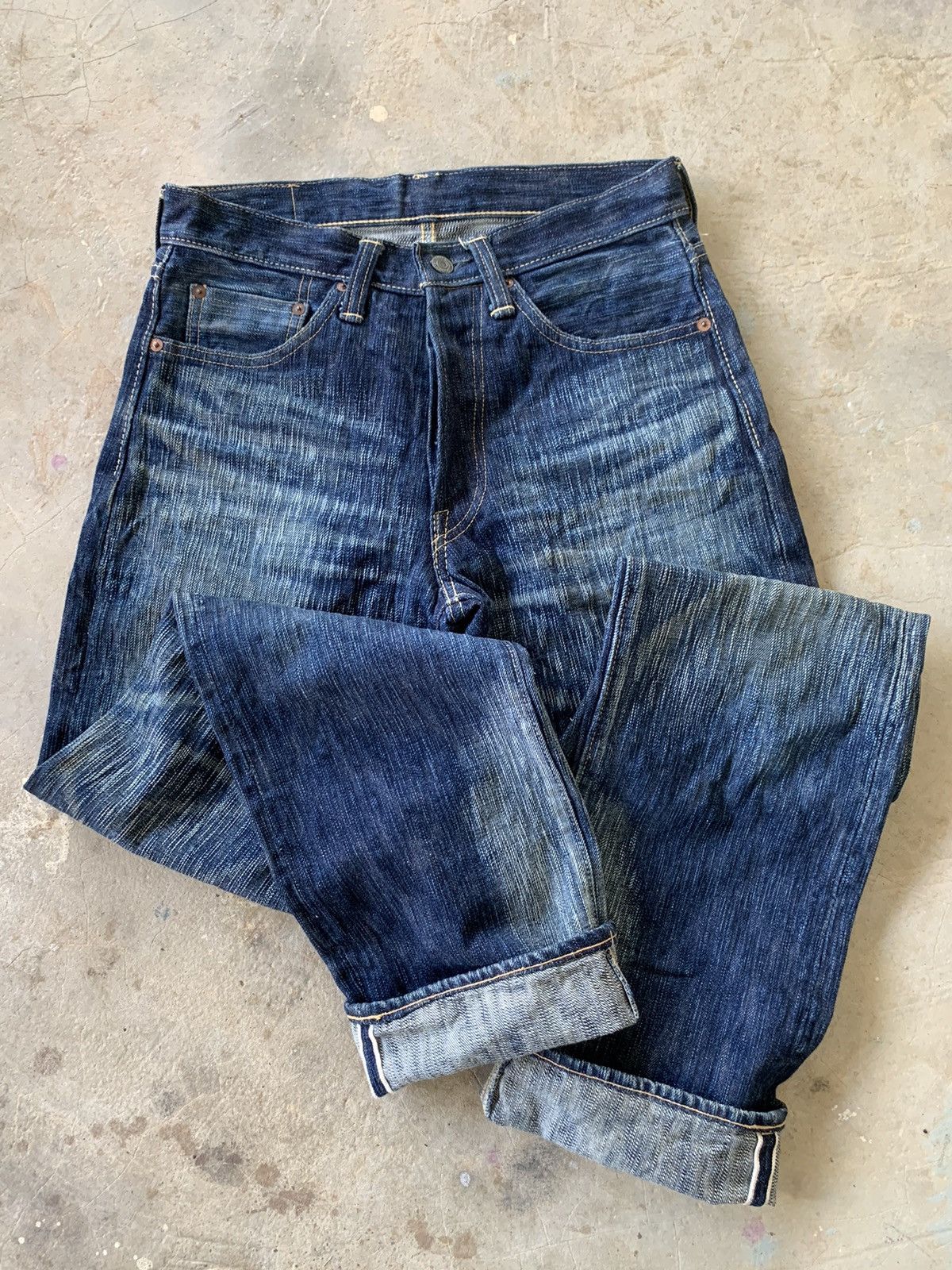 Eternal ETERNAL SELVEDGE BUTTON FLY RUSTY JAPANESE DENIM Size US 30 / EU 46 - 6 Thumbnail
