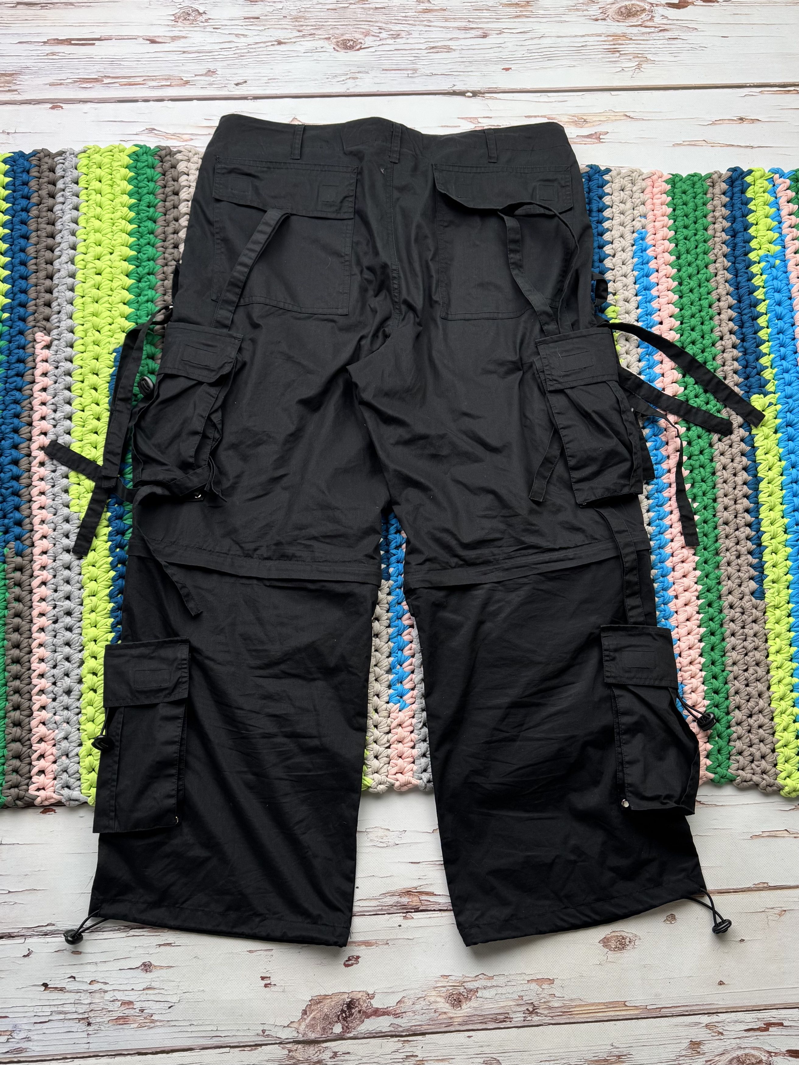 Vintage Vintage Cargo Bondage Baggy Pants (ET1)(D15) Size US 36 / EU 52 - 8 Thumbnail