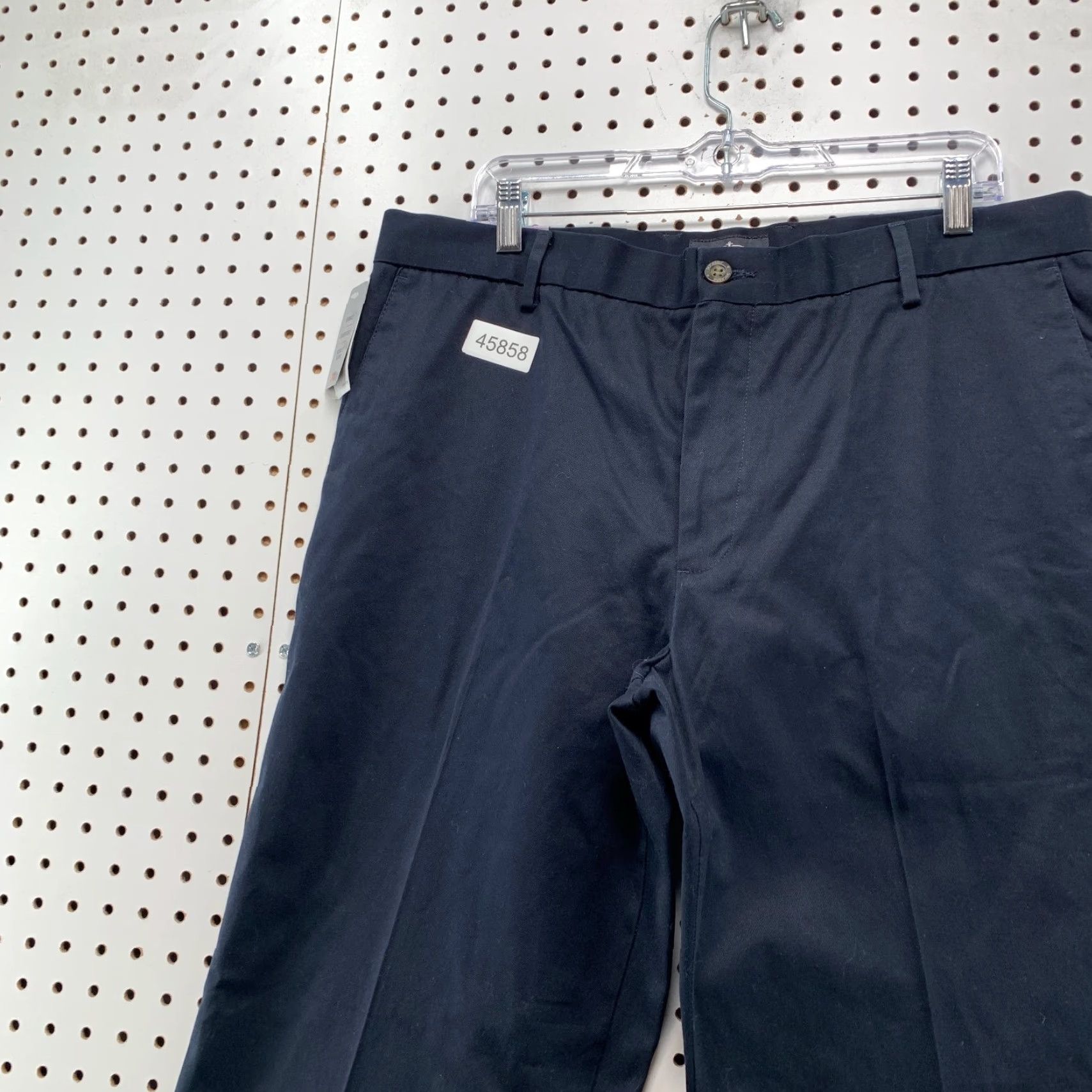 Dockers DOCKERS Pants Khaki Navy Blue Signature Straight Fit 38x32 Mens Casual Regular Size US 38 / EU 54 - 3 Thumbnail