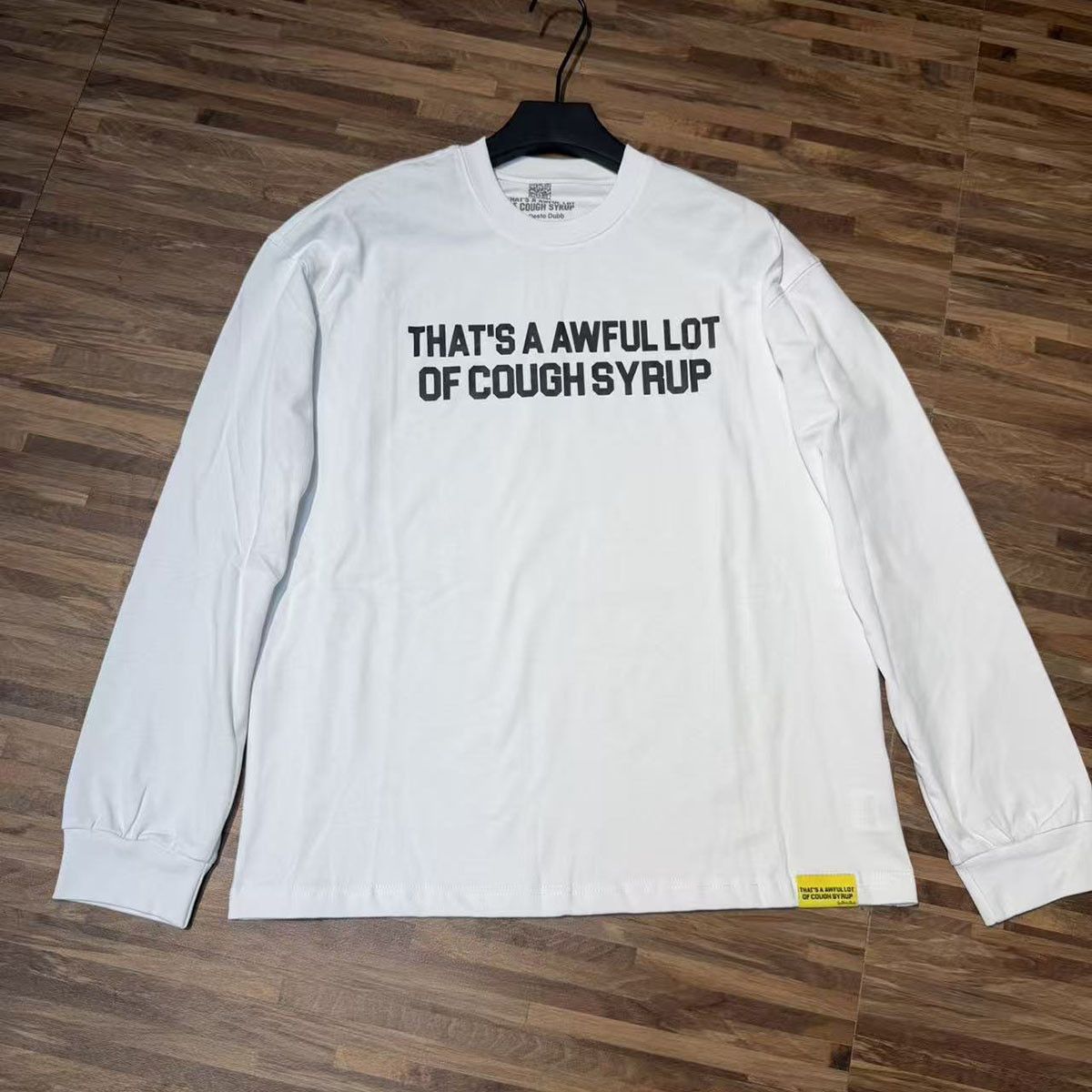 Japanese Brand Long sleeve simple basic tee letter printed shirt Size US M / EU 48-50 / 2 - 3 Thumbnail