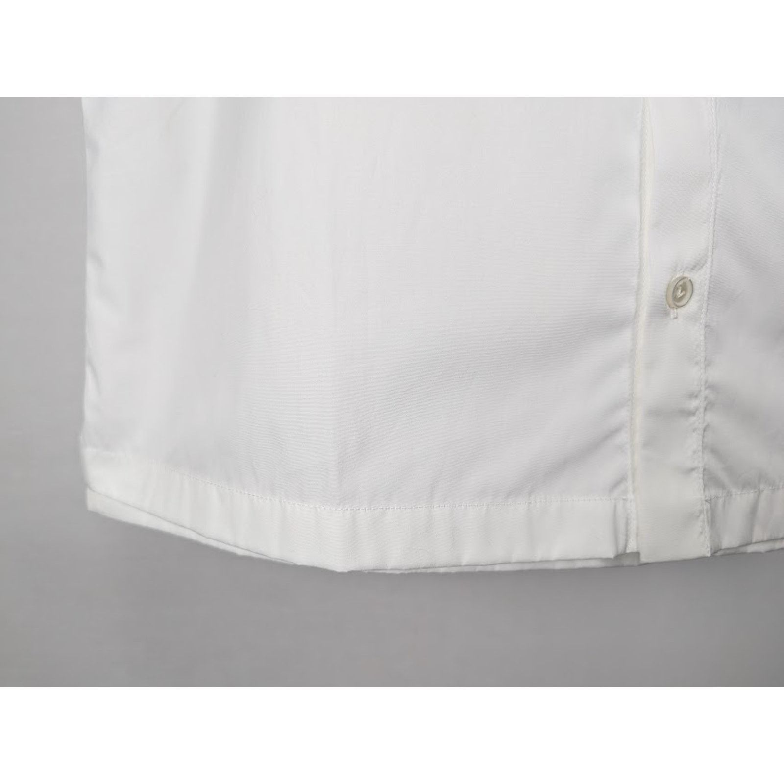 Bottega Veneta o1rshd1 Classic Cotton Poplin Shirt in White Size US M / EU 48-50 / 2 - 7 Thumbnail
