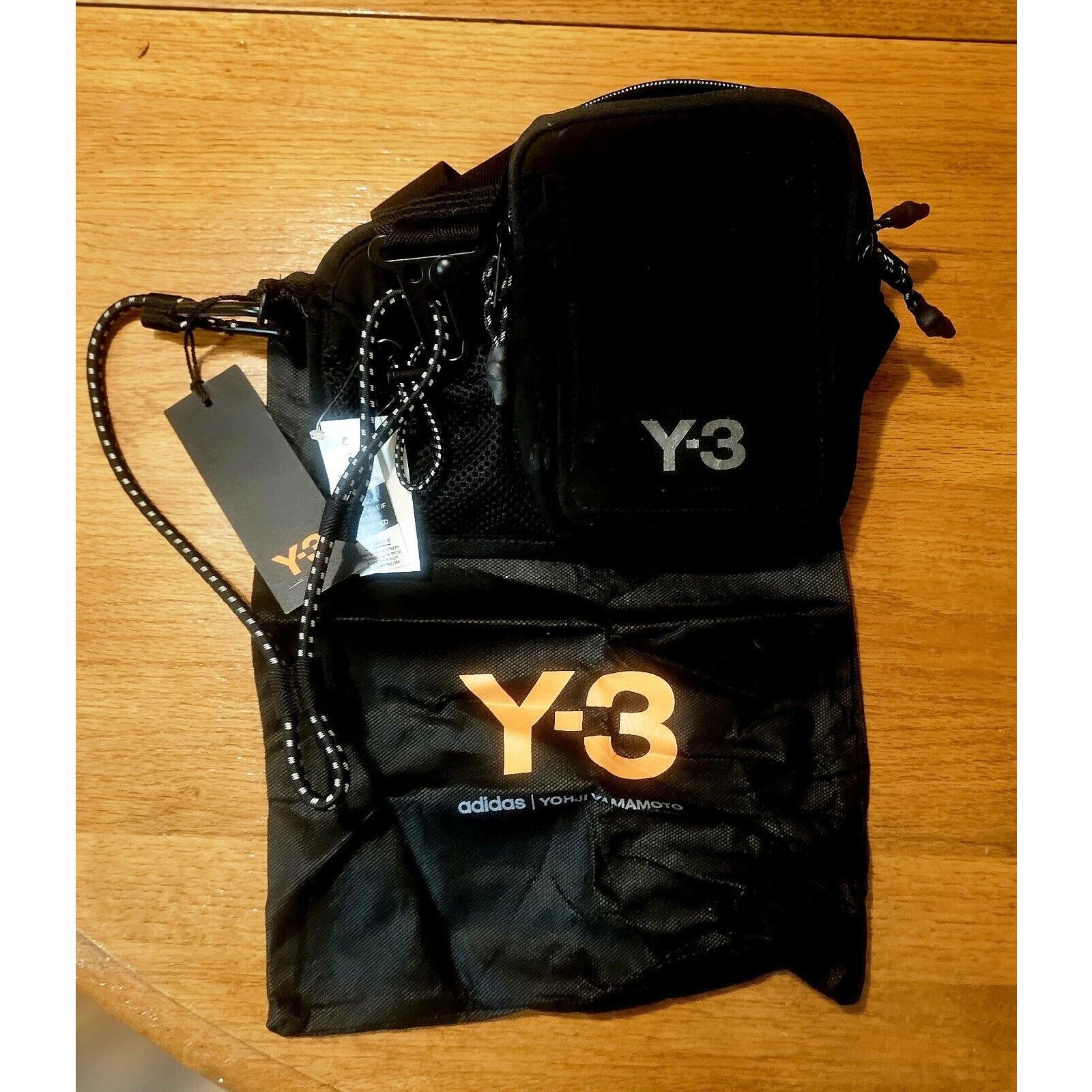 Y-3 Adidas Y-3 GK2109 Yohji Yamamoto CH3 Cord Bum Bag Size ONE SIZE - 6 Thumbnail