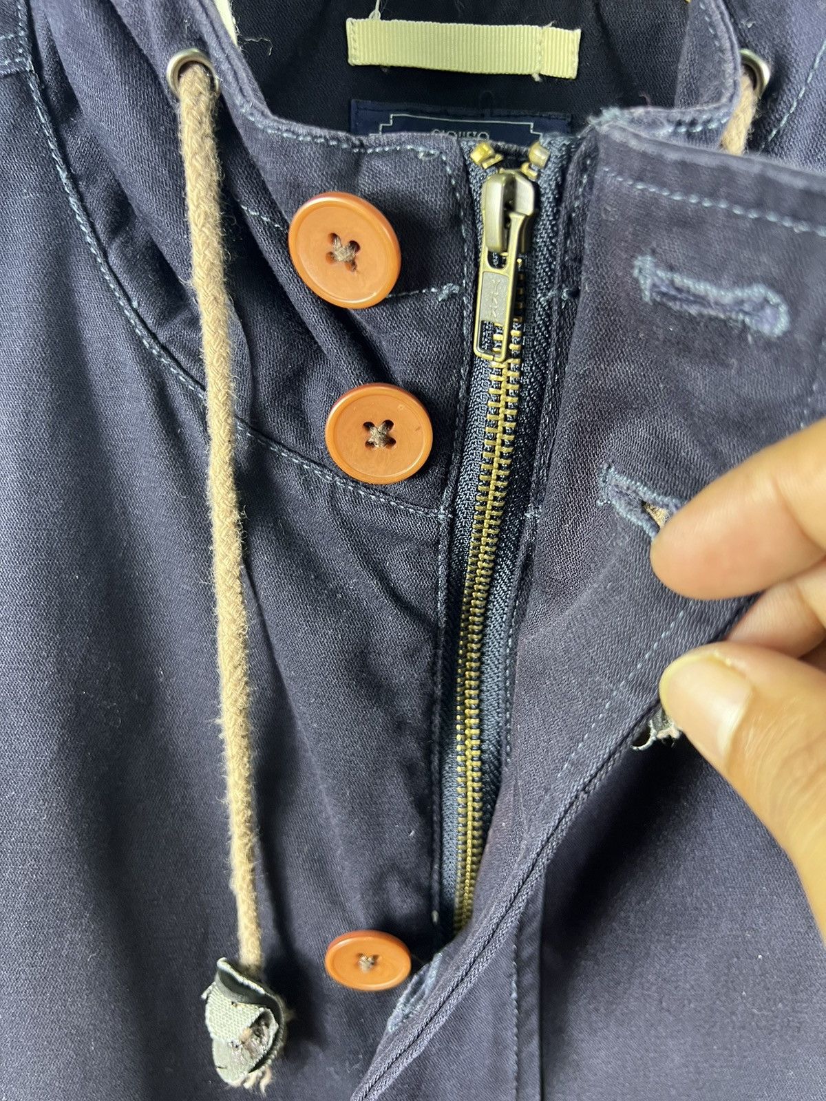 Hunter ⚡️ GRAND PHASE BARN COAT DARK BLUE HUNTING JACKET - XL Size US L / EU 52-54 / 3 - 6 Thumbnail