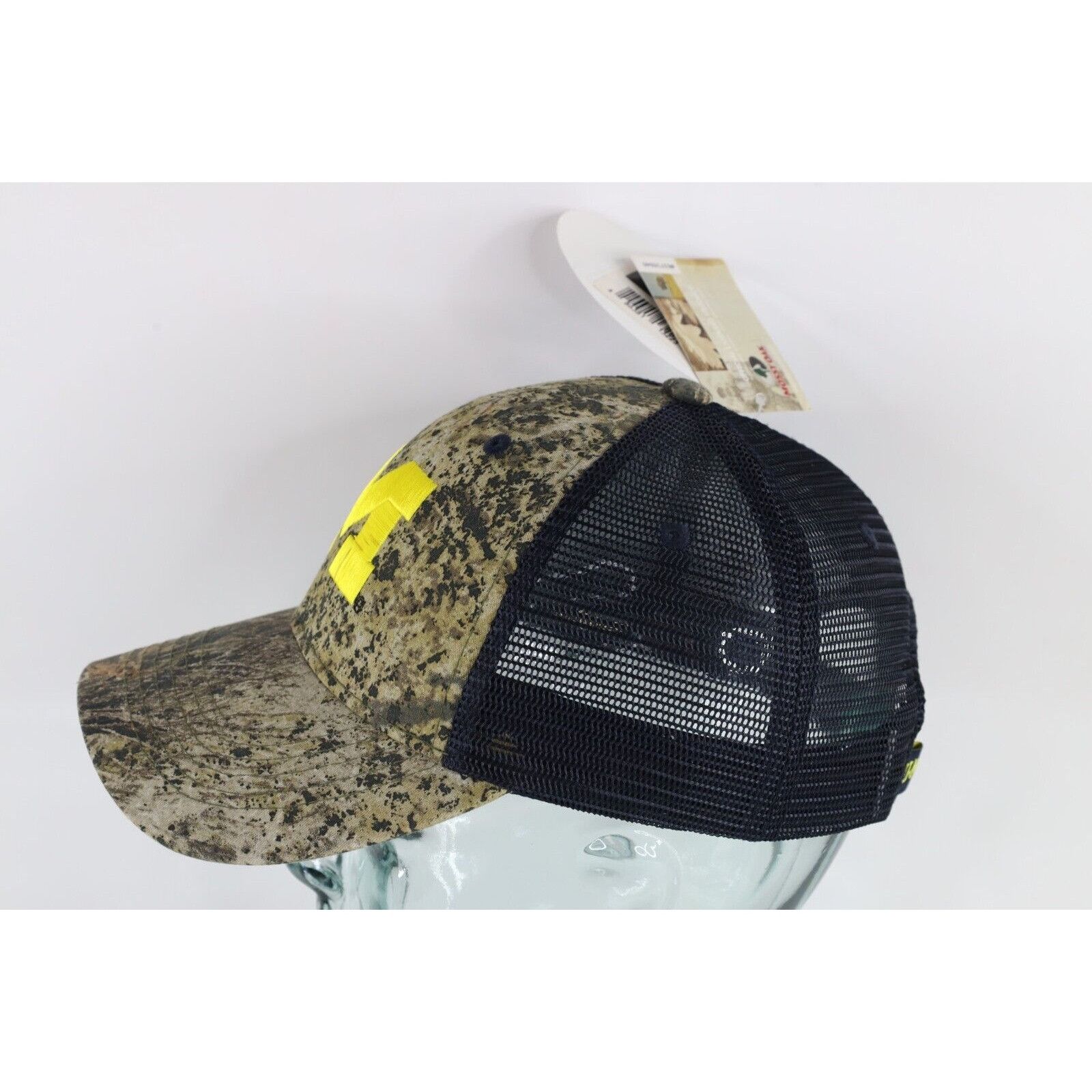 Vintage Deadstock Vintage Mossy Oak Camo University of Michigan Hat Size ONE SIZE - 3 Thumbnail